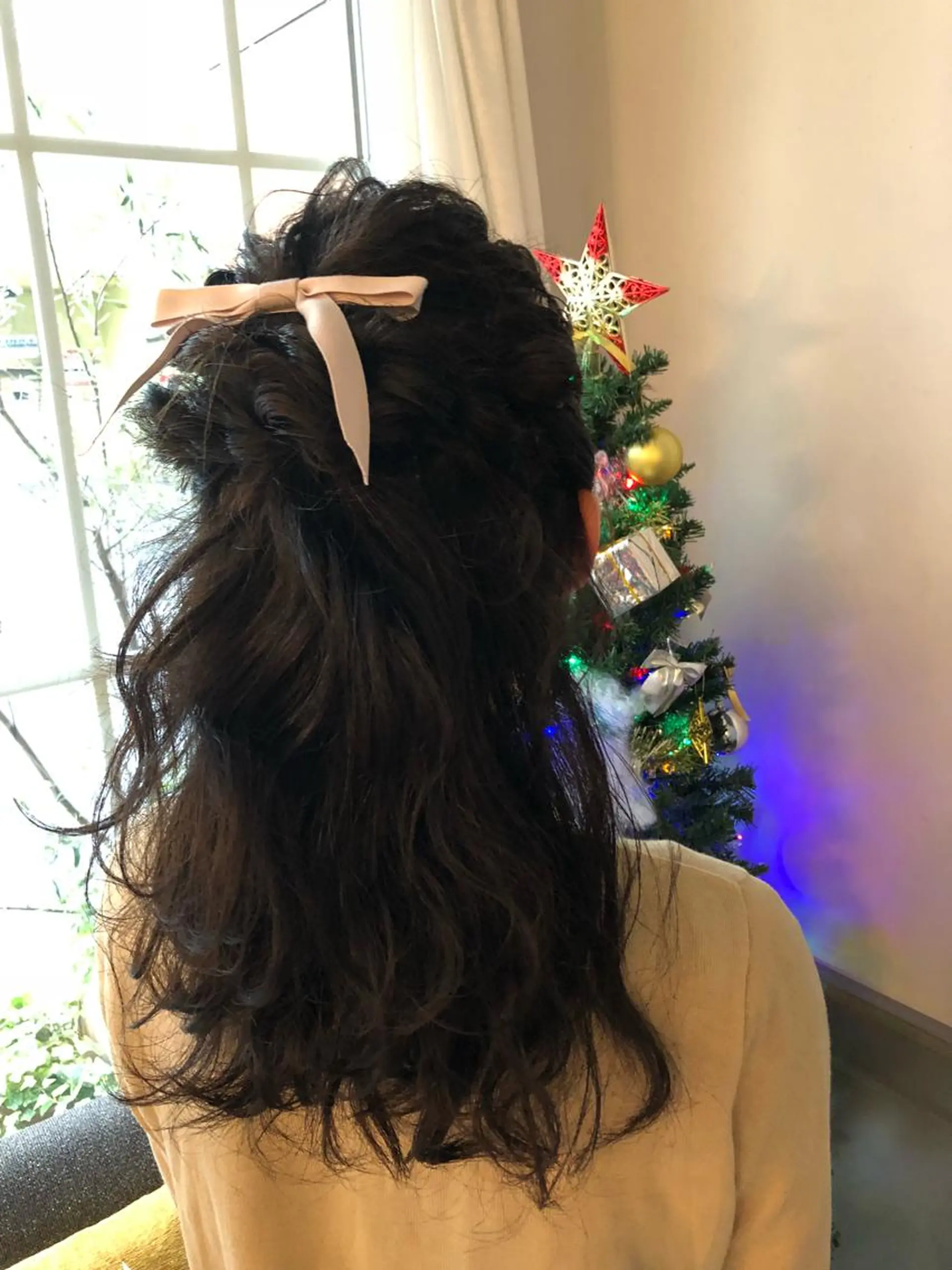 ロング ヘアアレンジ レイヤーカット✂️ 横浜No1♡下鳥翔子のヘアスタイル