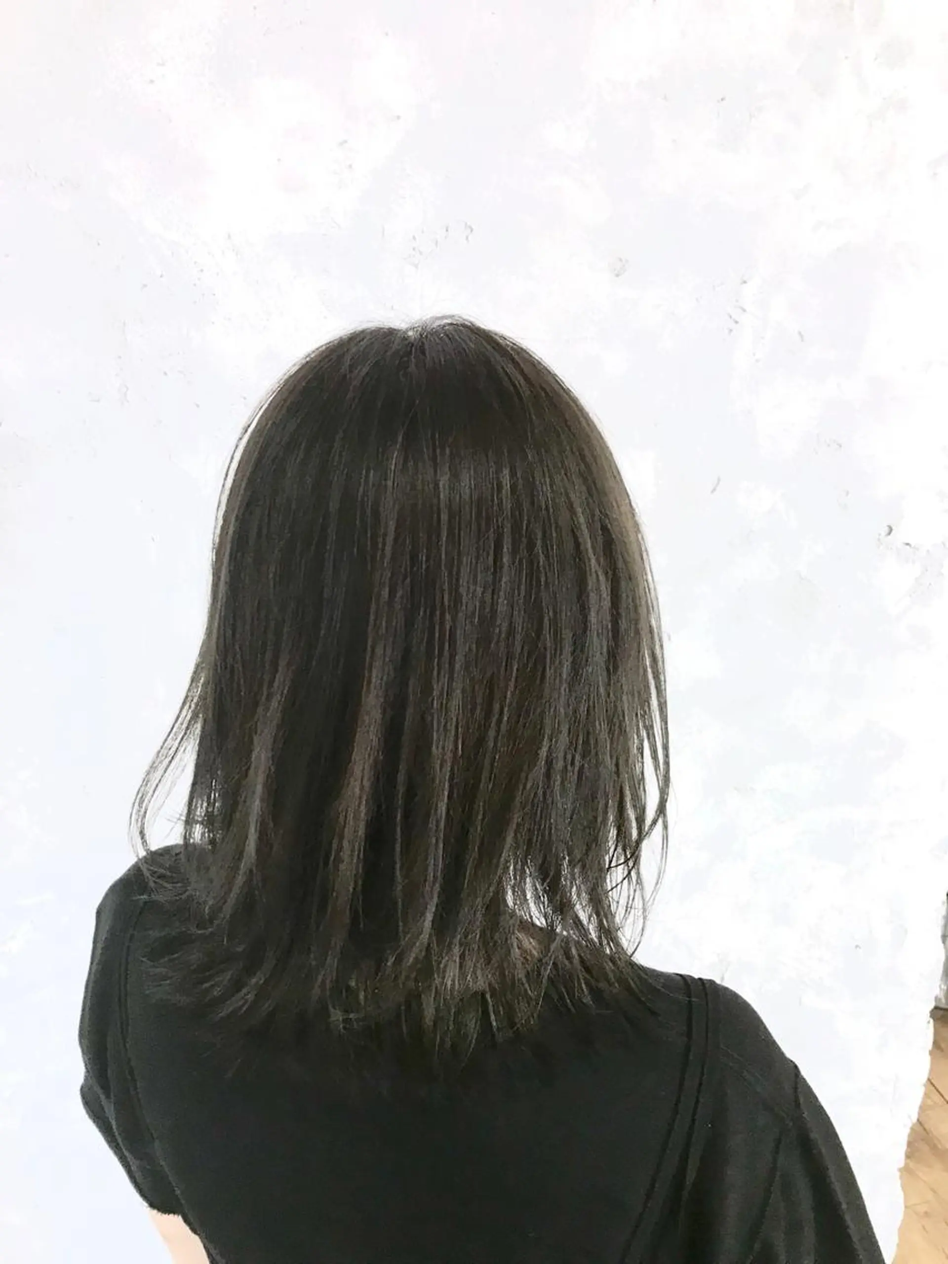 ミディアム 新井 広樹のヘアスタイル