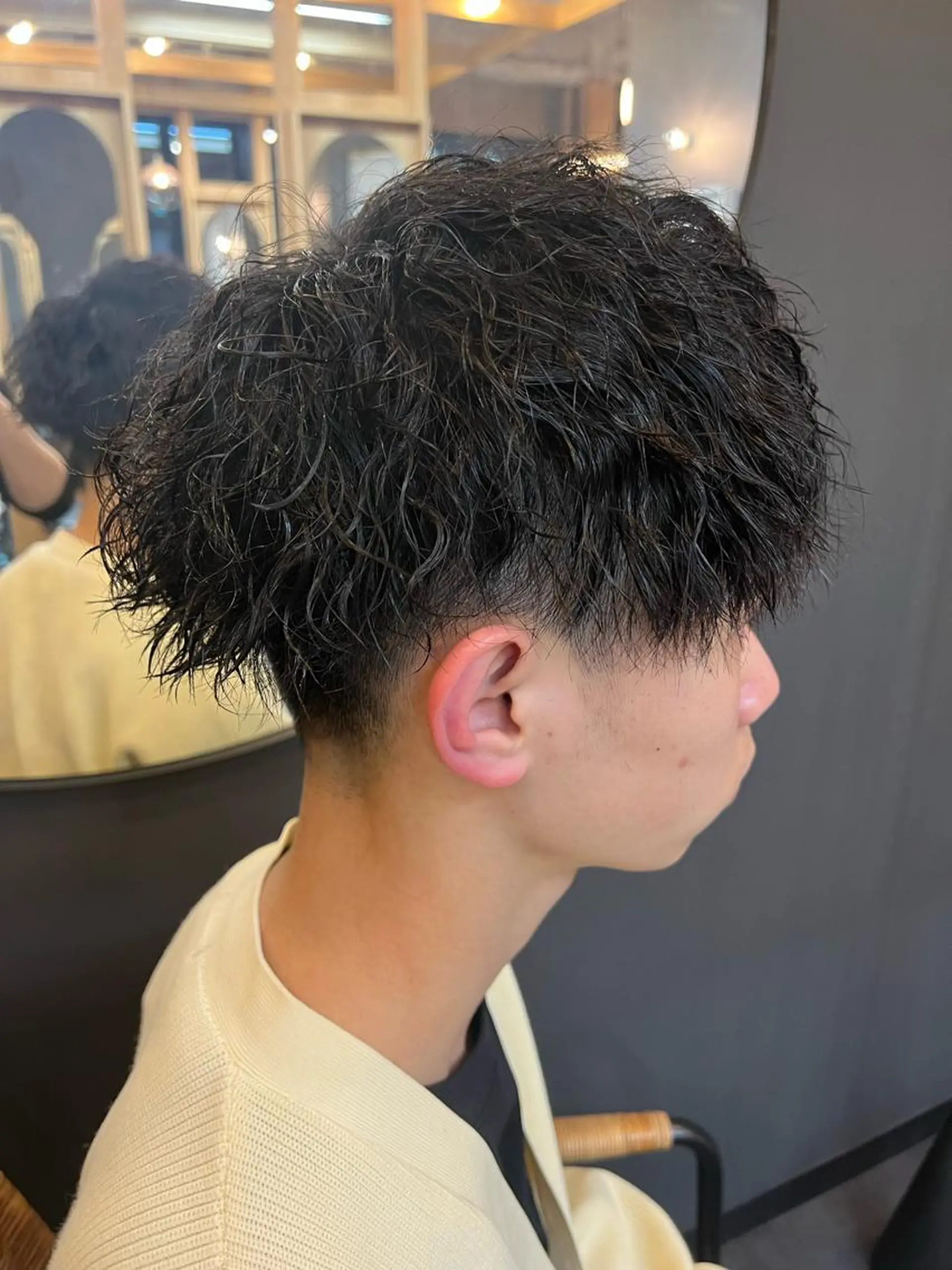 パーマ メンズ マッシュ メンズパーマ ツイストスパイラルパーマ スパイラルパーマ カット パーマ トリートメント ヘアセット 悩み解決/艶髪/ LISAのヘアスタイル