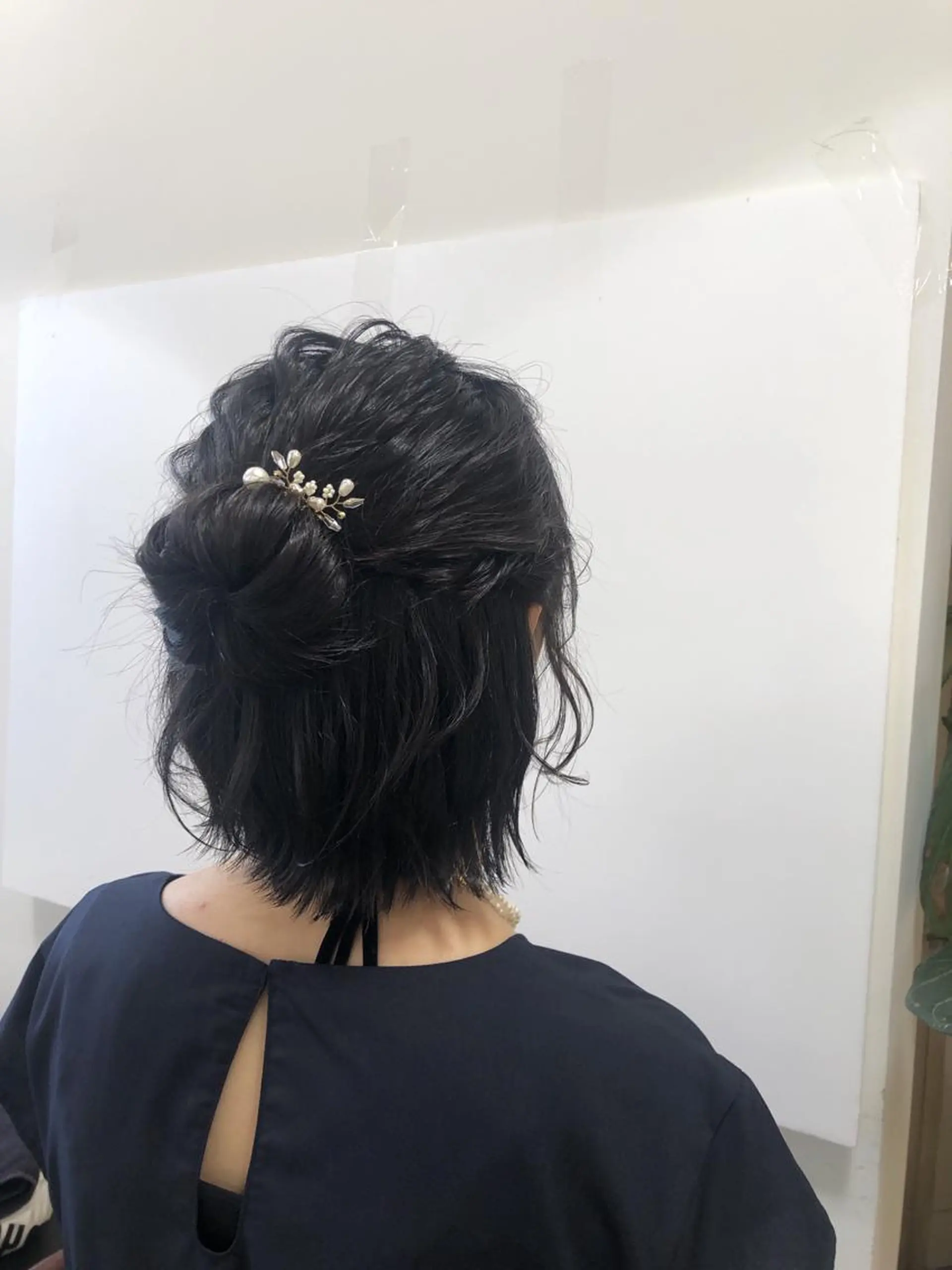 ショート 顔周りの垢抜けヘア 立山あいりのヘアスタイル