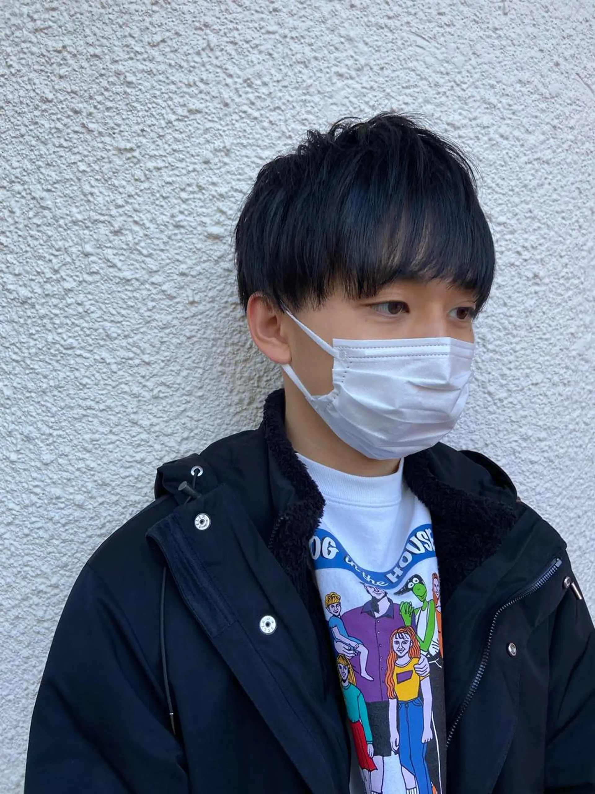 ショート メンズ マッシュ 髪質改善・縮毛・ 艶髪カラー　Maruのヘアスタイル