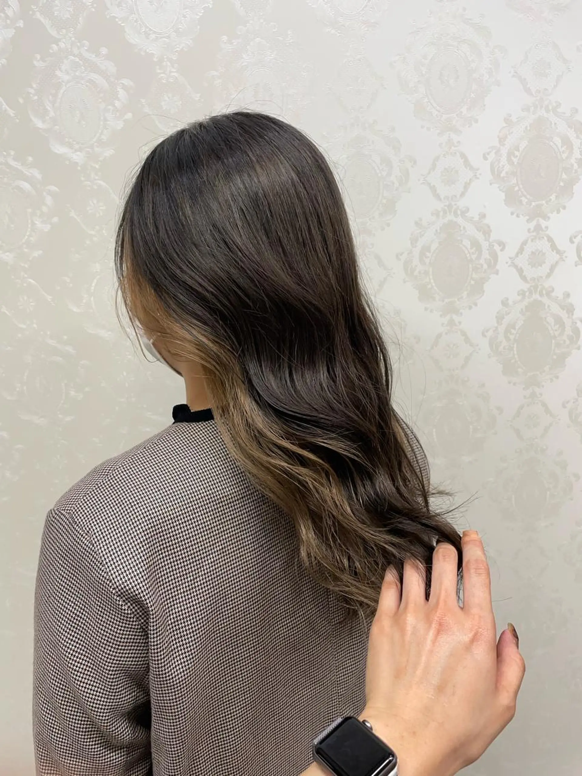 セミロング ヘアカラー ココロ☀️ CLUTCH天王寺店のヘアスタイル