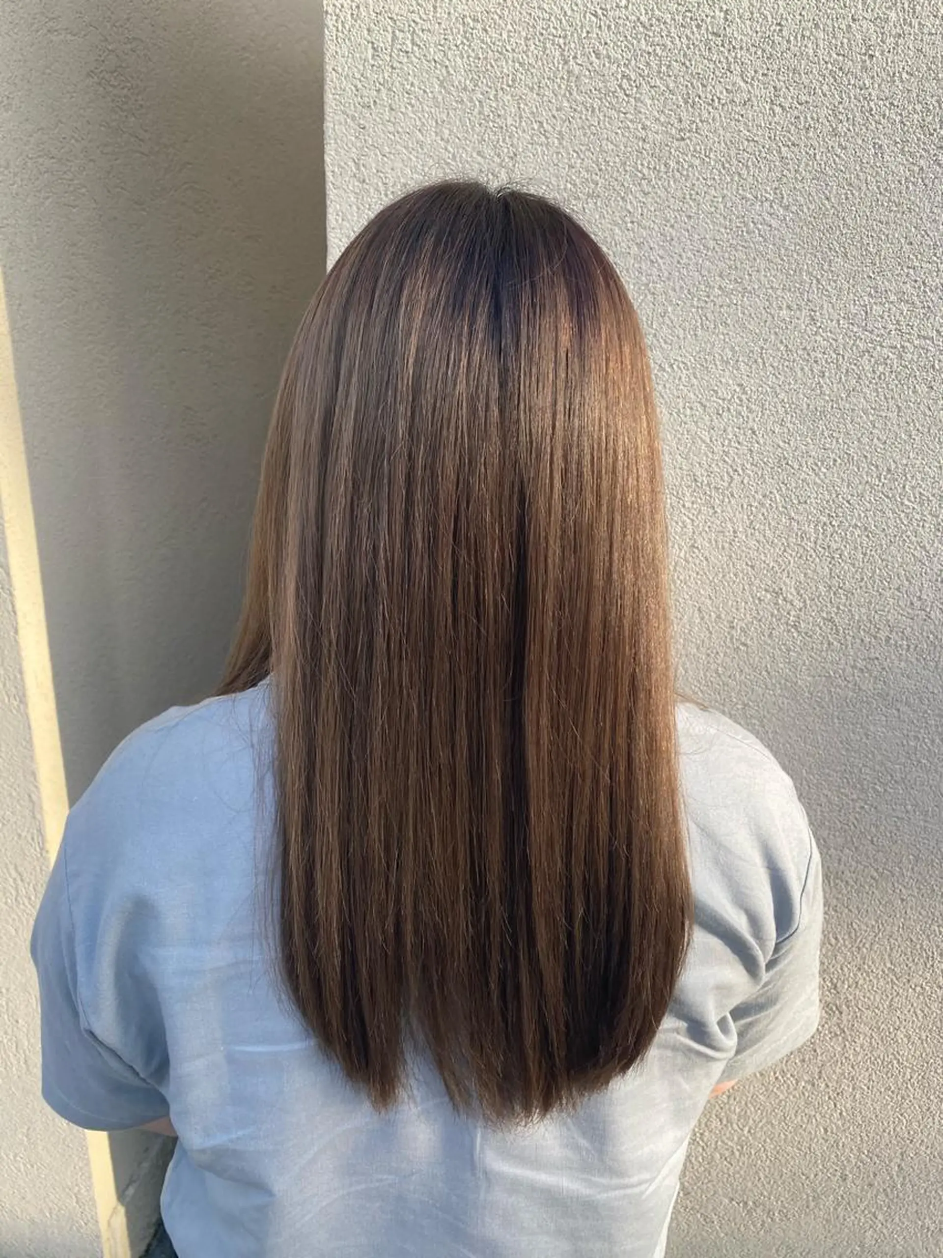 カラー 竹添 有梨沙のヘアスタイル