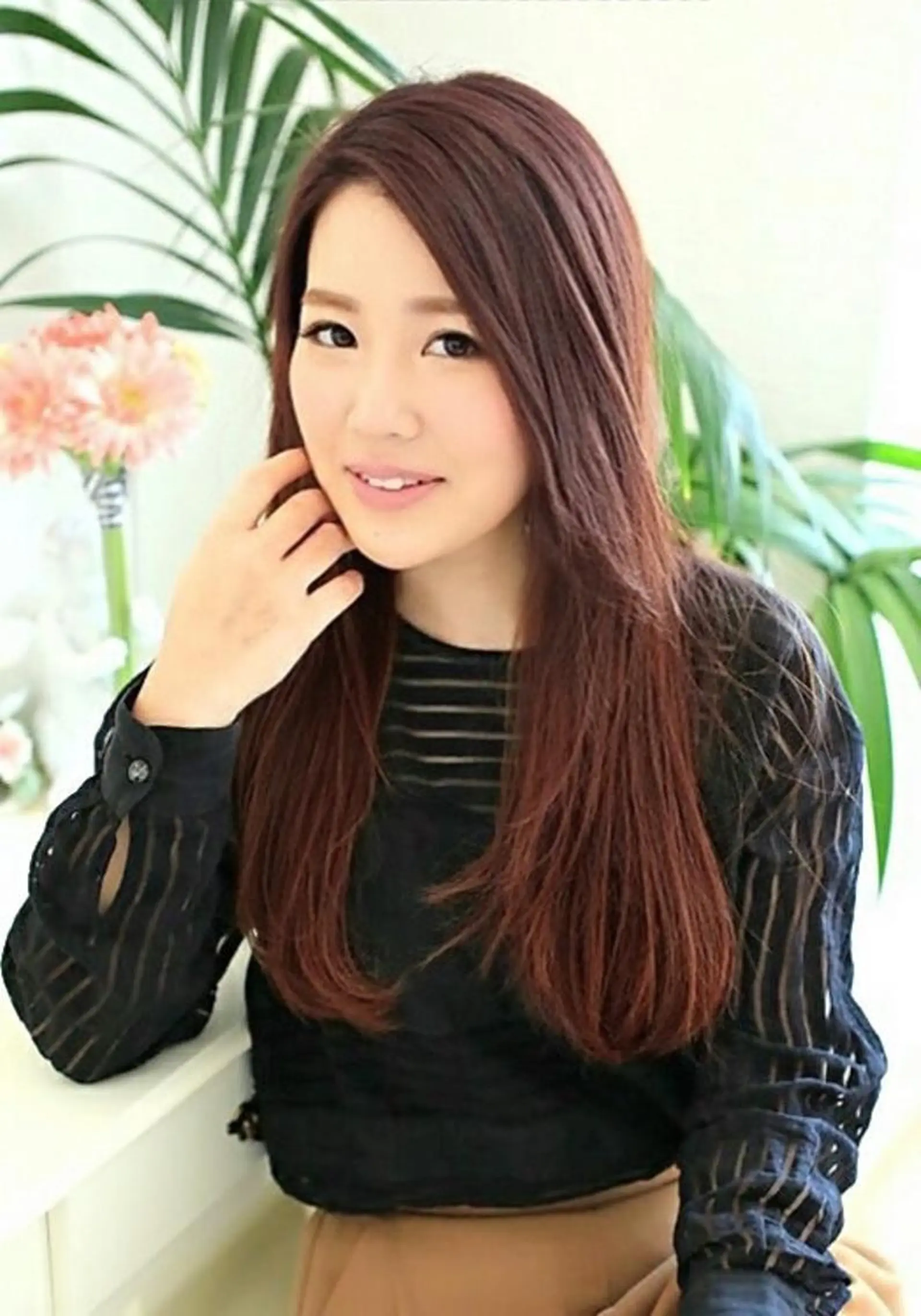 ロング カラー innocent 青葉台駅桜台公園前店のヘアスタイル