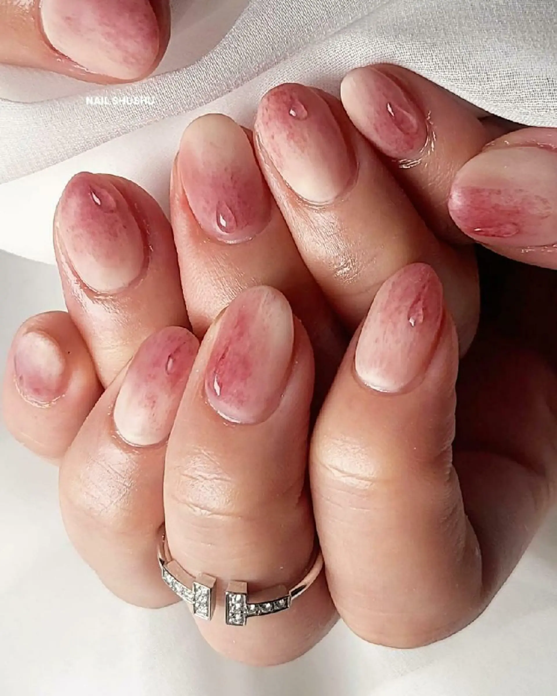 ネイル 持ち込み ニュアンスネイル ワンカラーネイル シンプルネイル 夏ネイル 3dパーツ/流行り 👧shushu❤️のネイルデザイン