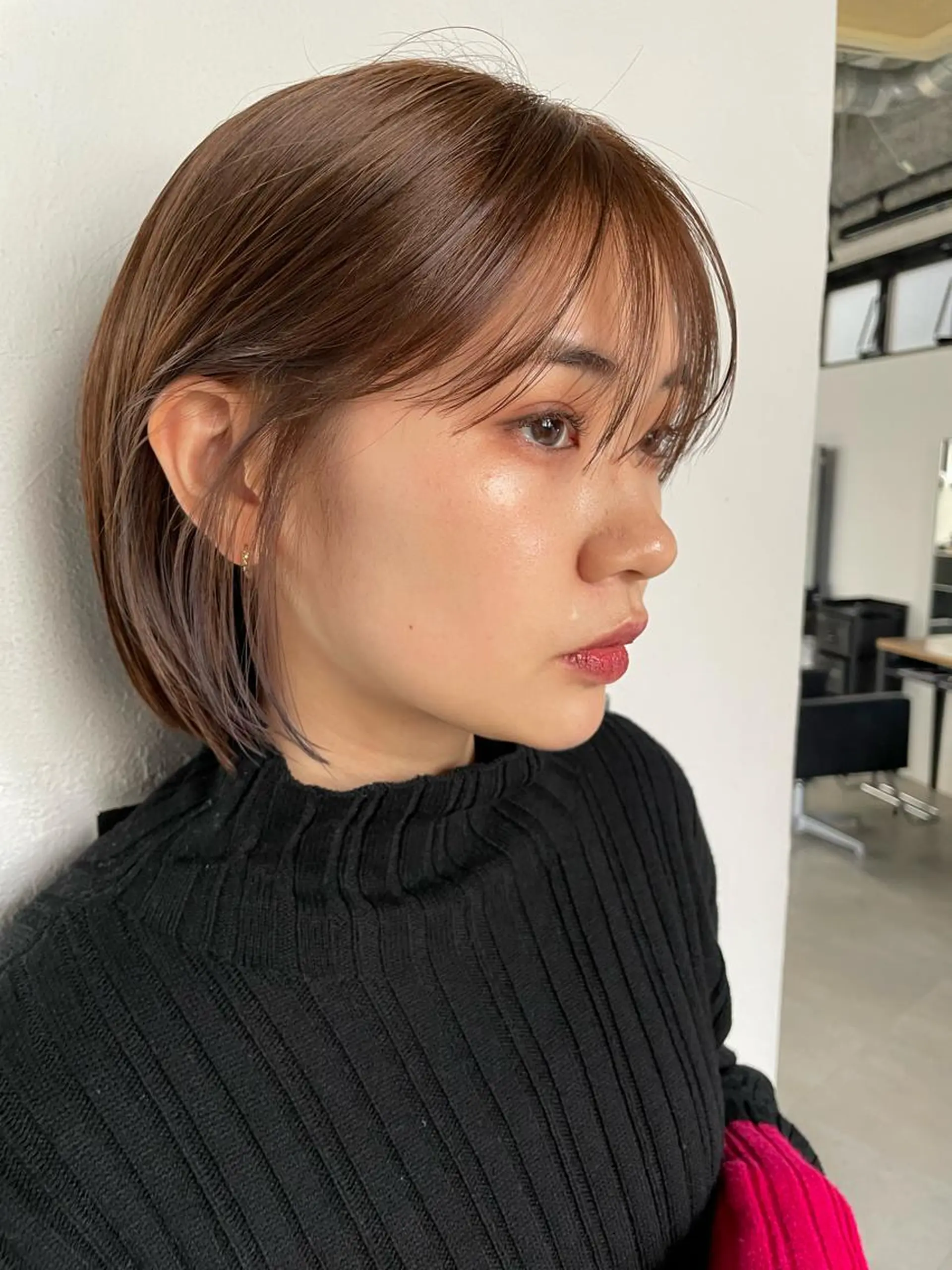 ミディアム ボブ Rico / bob/グレージュのヘアスタイル