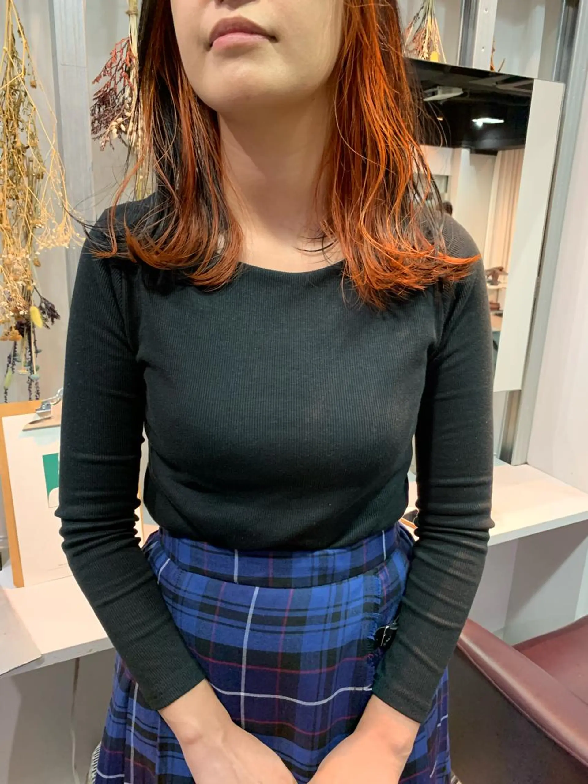 セミロング カラー ヘアカラー トリートメント 🍃柔らかヘアー田中 瑞希🍃のヘアスタイル