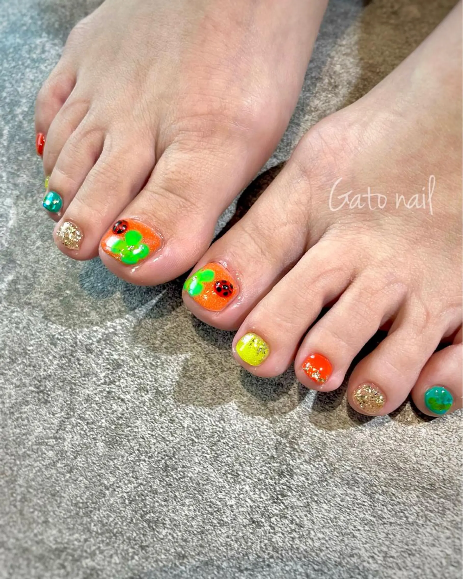 ネイル フットネイル nt. nailのネイルデザイン