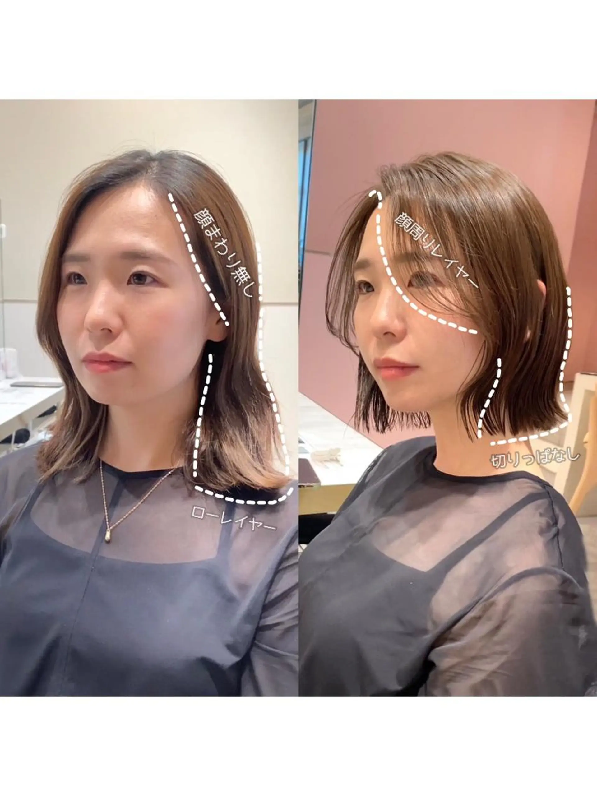 ショート カラー パーマ ヘアアレンジ ボブレイヤー アディクシーカラー 透明感カラー イルミナカラー ボブ カット ヘアカラー トリートメント ヘアセット 小野寺瑞希 /最小顔カットのヘアスタイル