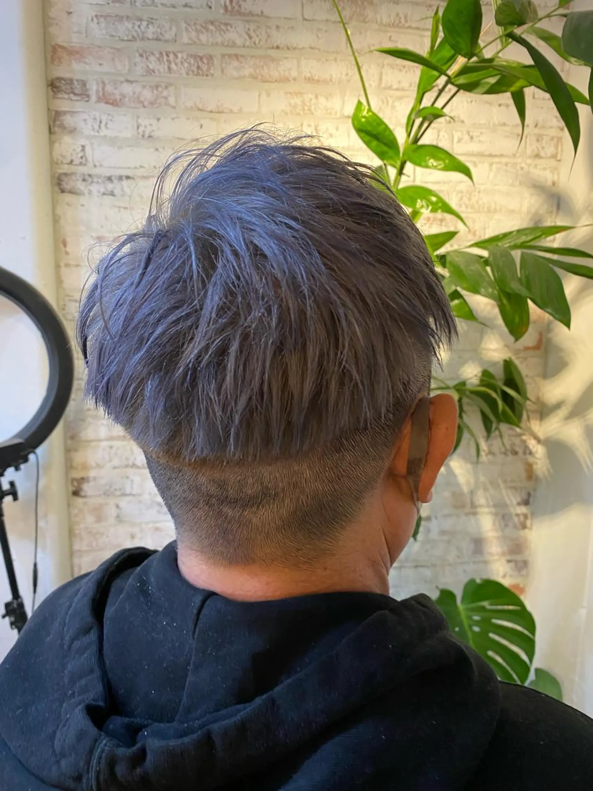 ショート カラー メンズ カット ヘアカラー 長濱 俊のヘアスタイル