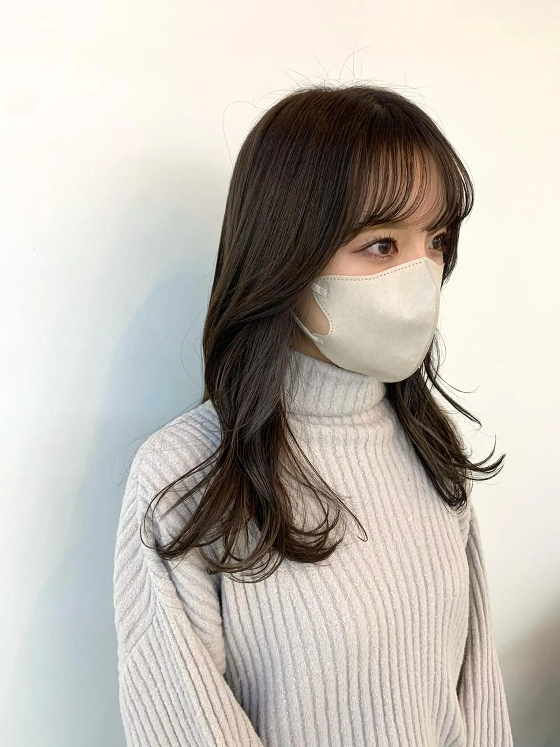 ロング カラー ベージュカラー カット ヘアカラー トリートメント 明治神宮前 NANAMIのヘアスタイル