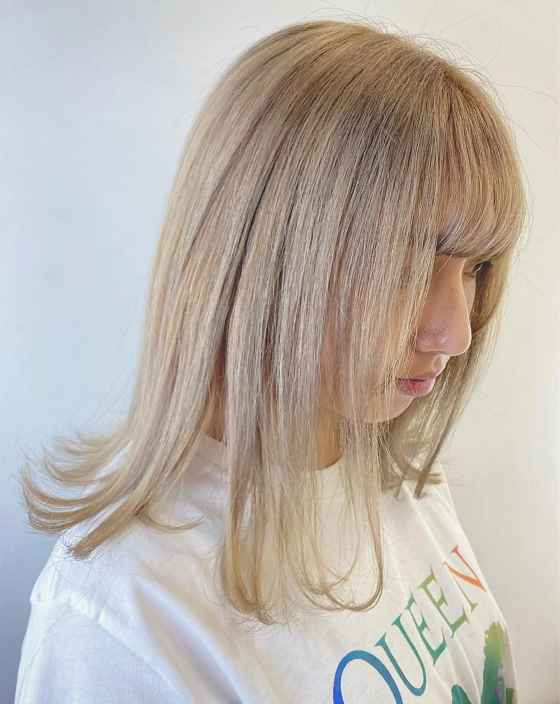 セミロング sail hairのヘアスタイル