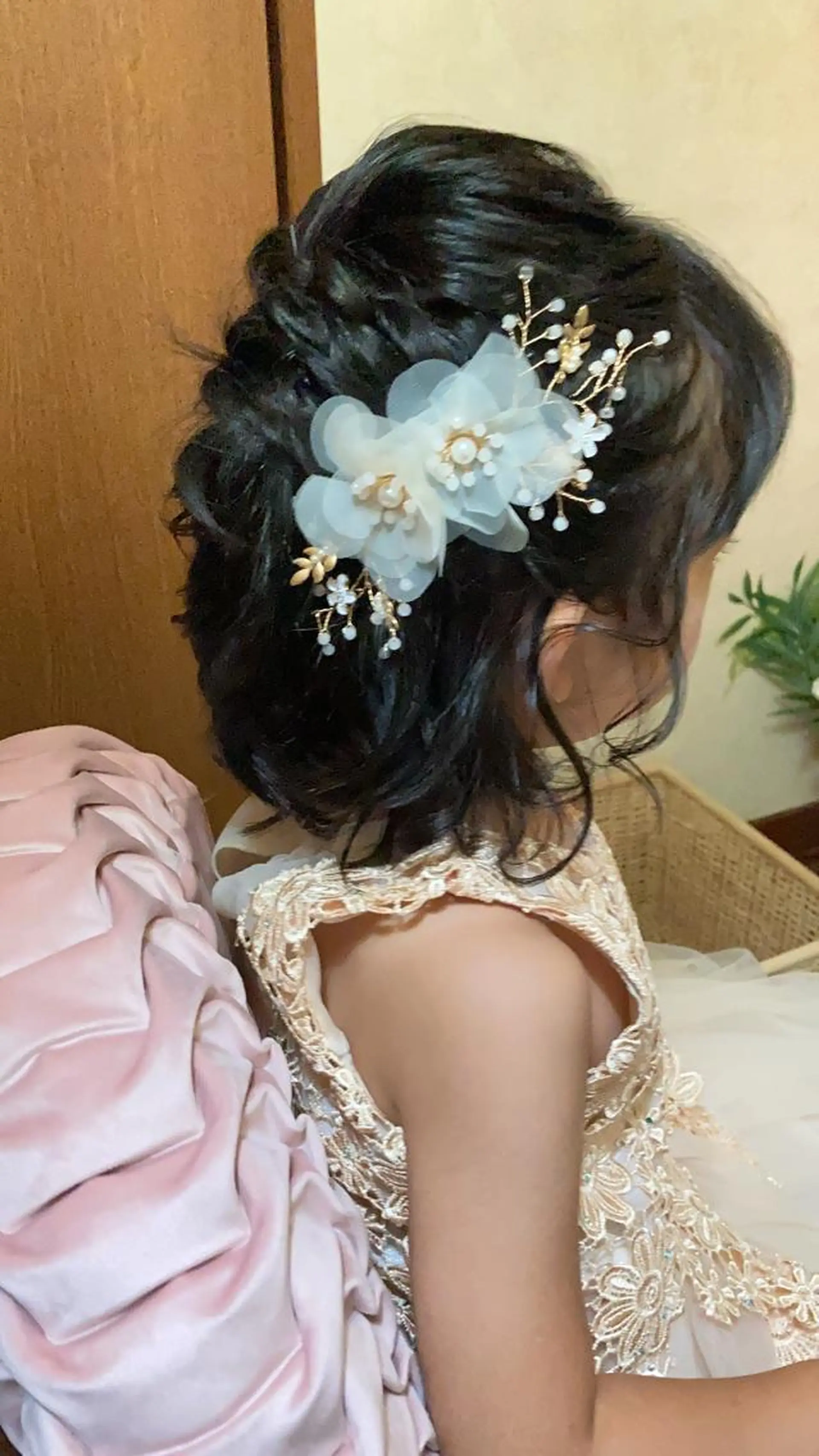 ヘアアレンジ キッズ ヘアセット 心と華 まさきのエステ・リラクイメージ