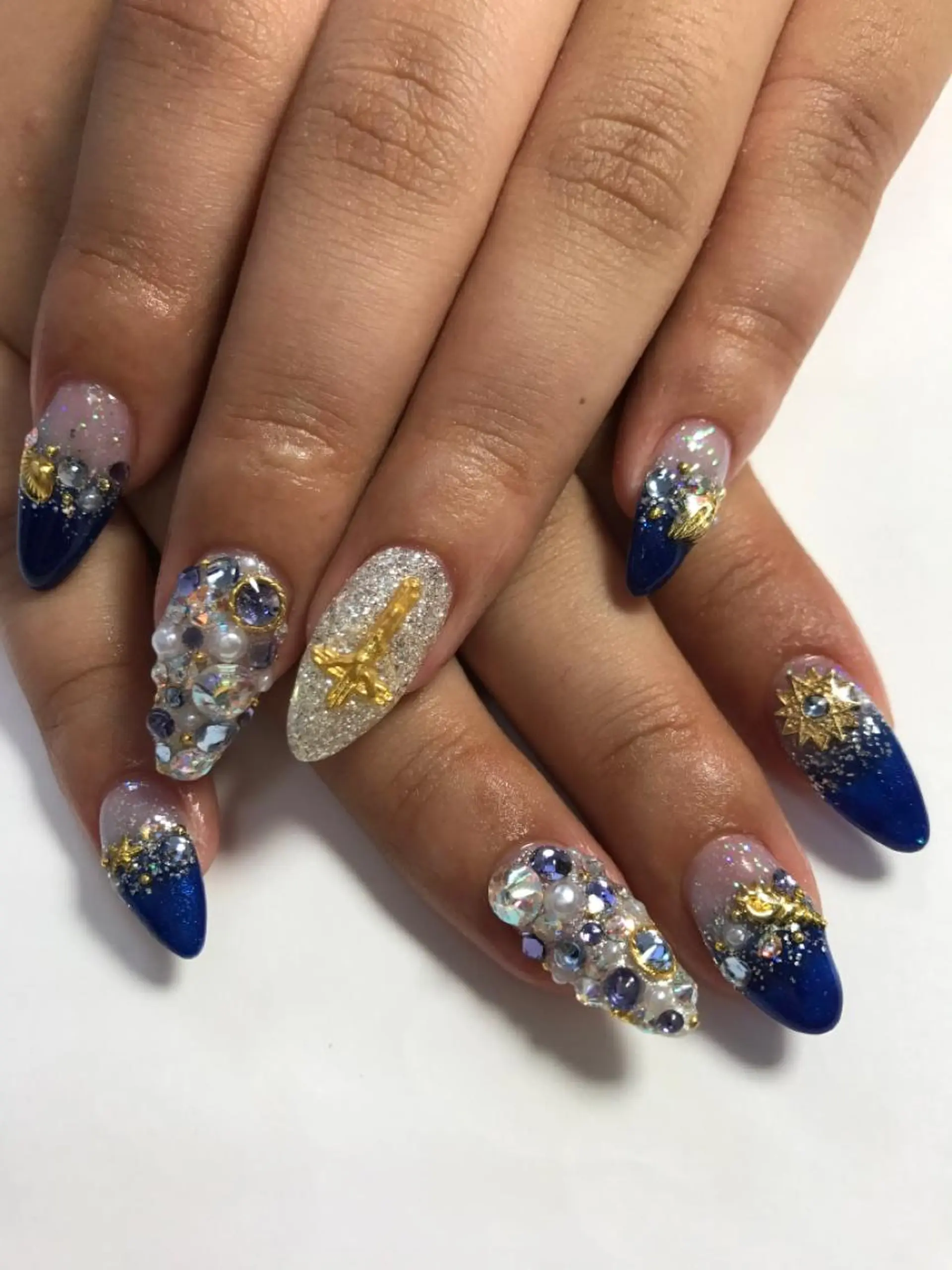 ネイル rukianail 新里のネイルデザイン