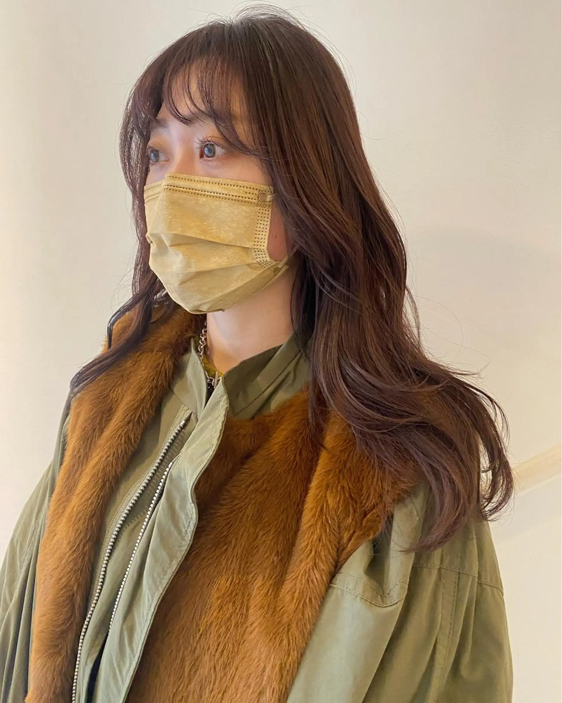 ロング カラー ブラウンカラー ヘアカラー アオイ🩵暖色 /まろやかカラーのヘアスタイル