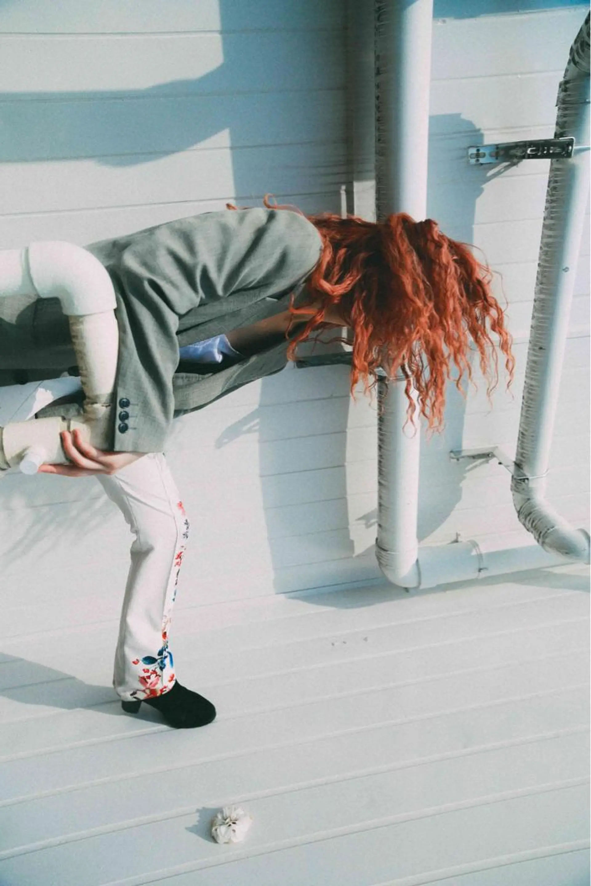 カラー オレンジ 【デザイナー】 アシカワカイトのヘアスタイル