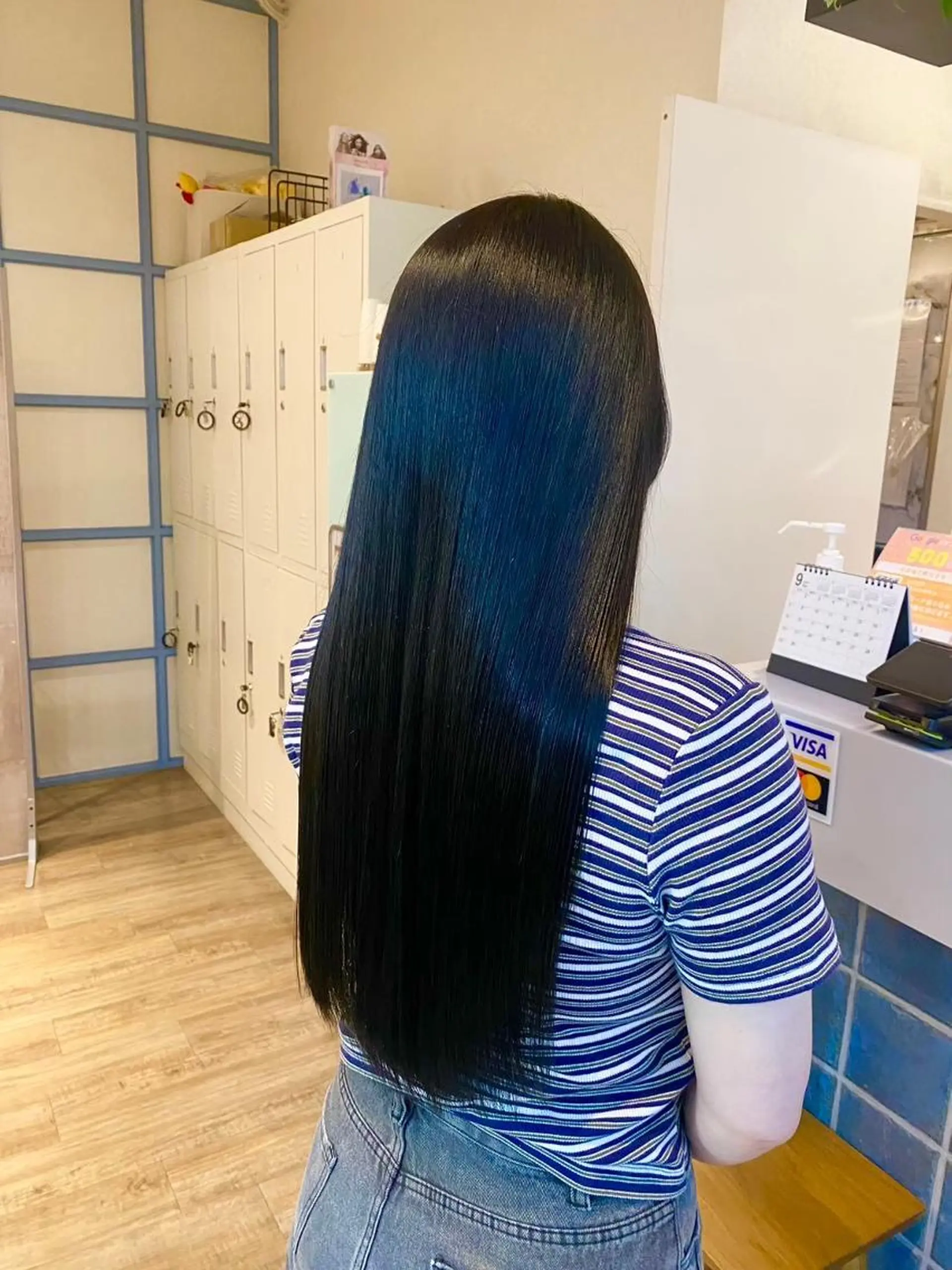 ロング 切りっぱなしボブ ボブ ハイライト ウルフカット N° aria 三軒茶屋のその他イメージ