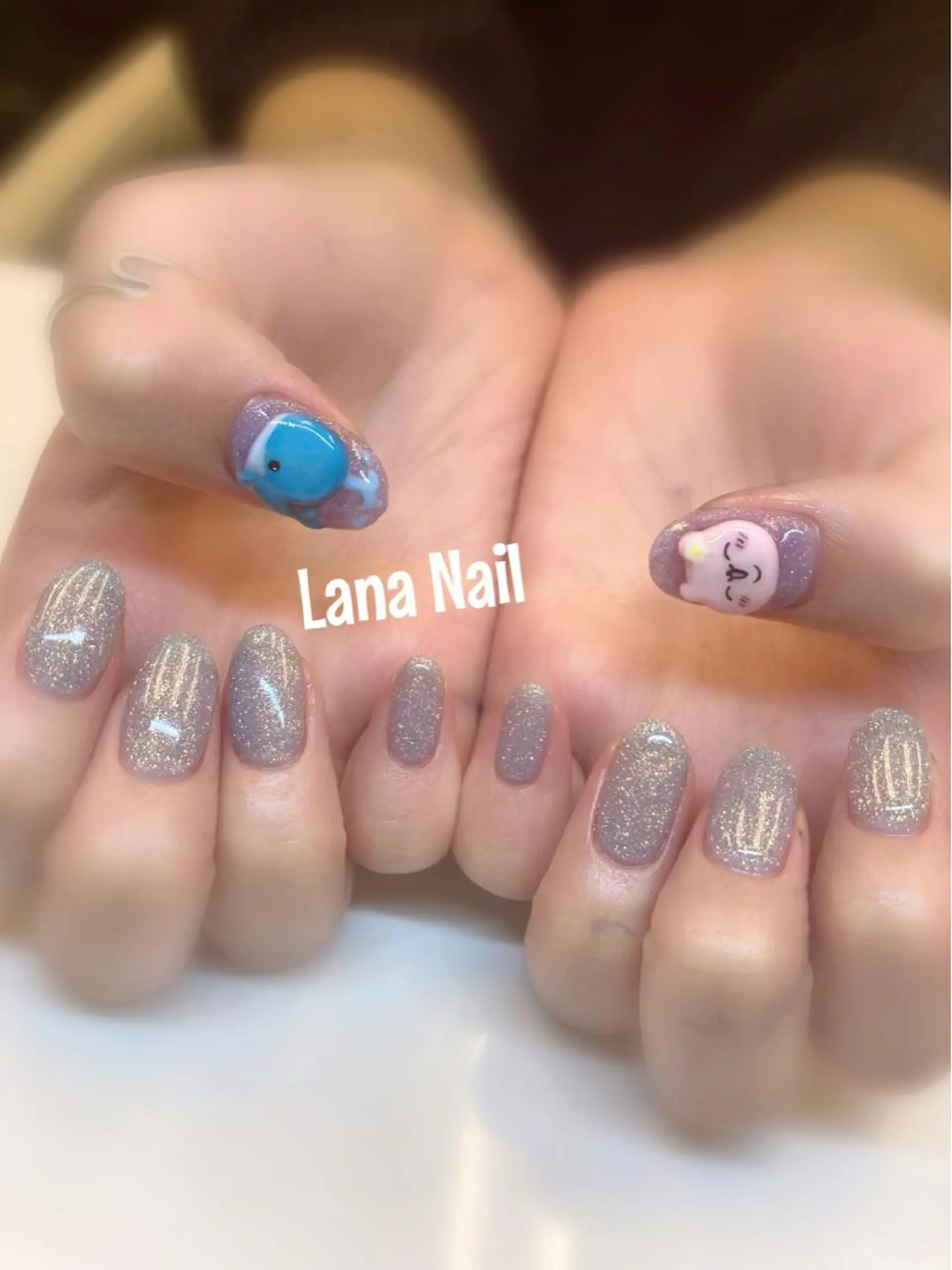 ネイル ジェルネイル ワンカラーネイル Lana Nailのネイルデザイン