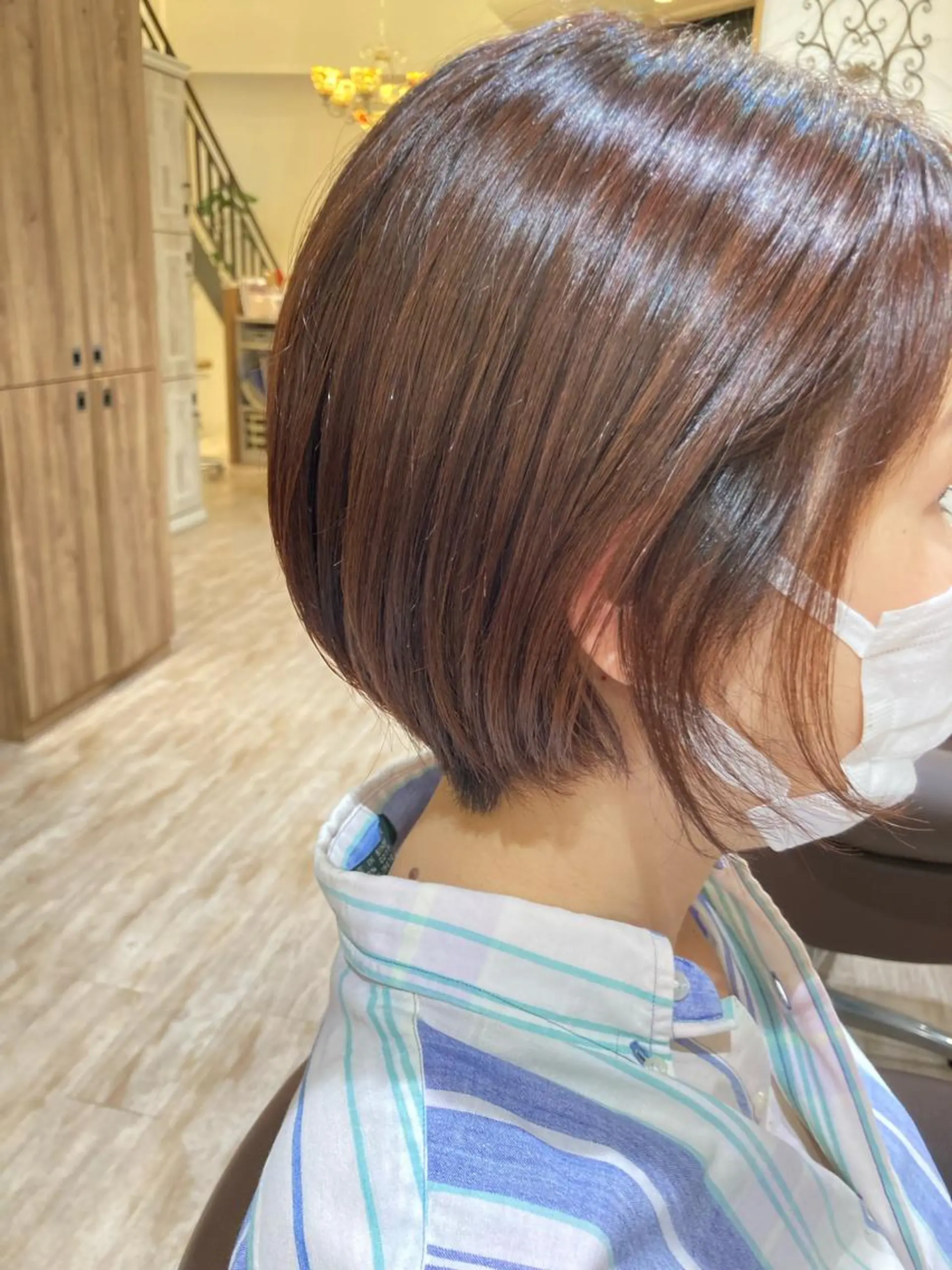 ショート 佐藤 睦月のヘアスタイル