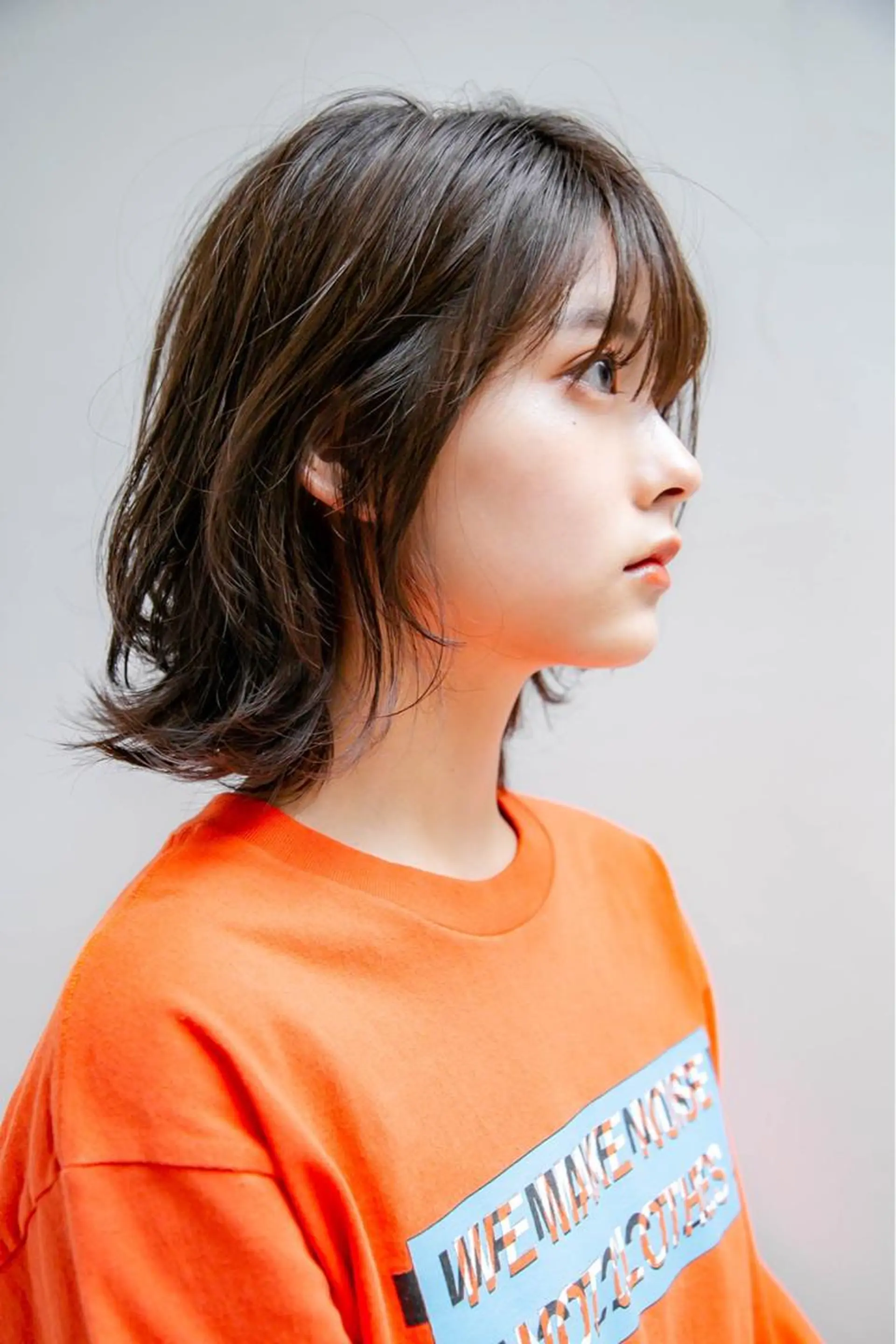 ミディアム カラー ボブ ウルフカット ウルフボブ レイヤーと顔まわり 大好き❣️関口拓馬のヘアスタイル