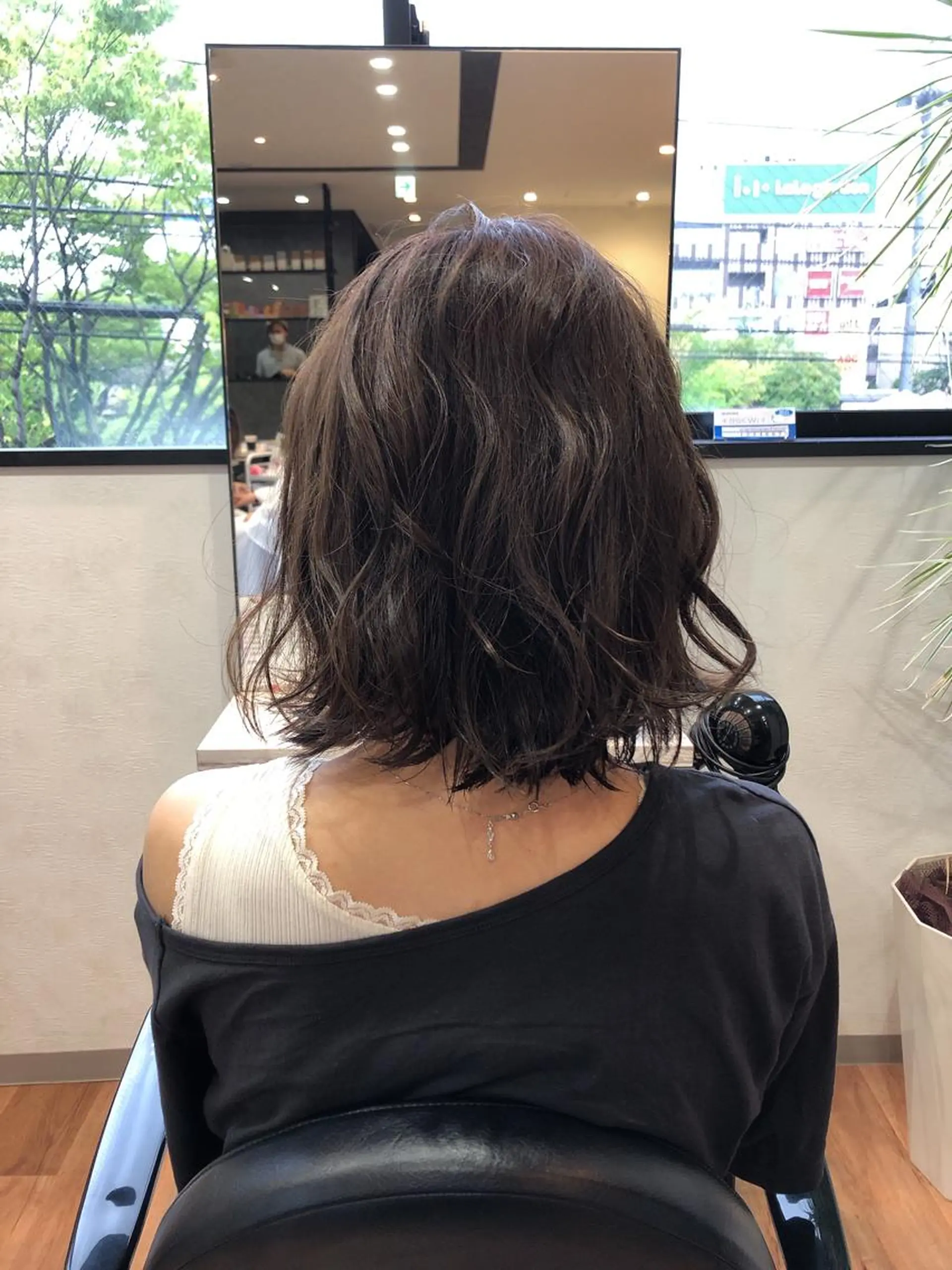 ミディアム 太白区/白髪ぼかし ハイライト/千葉達人のヘアスタイル