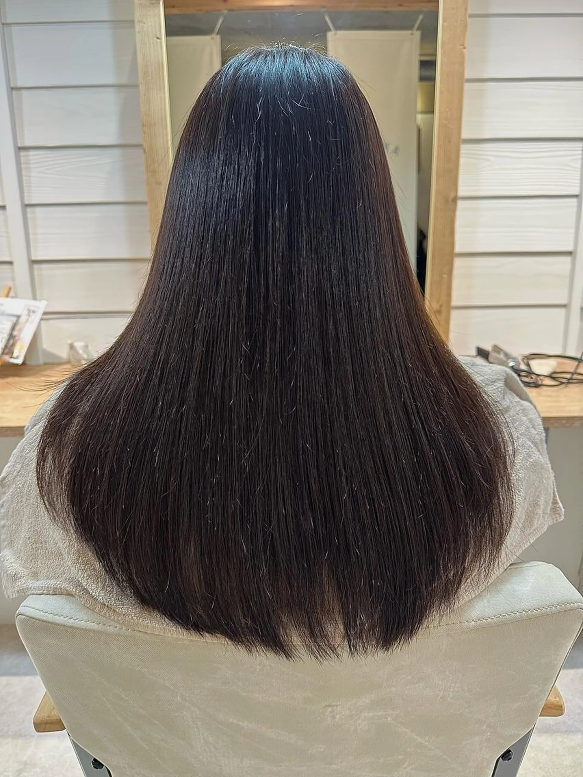 ロング 縮毛矯正 【Annie】古賀  将のヘアスタイル