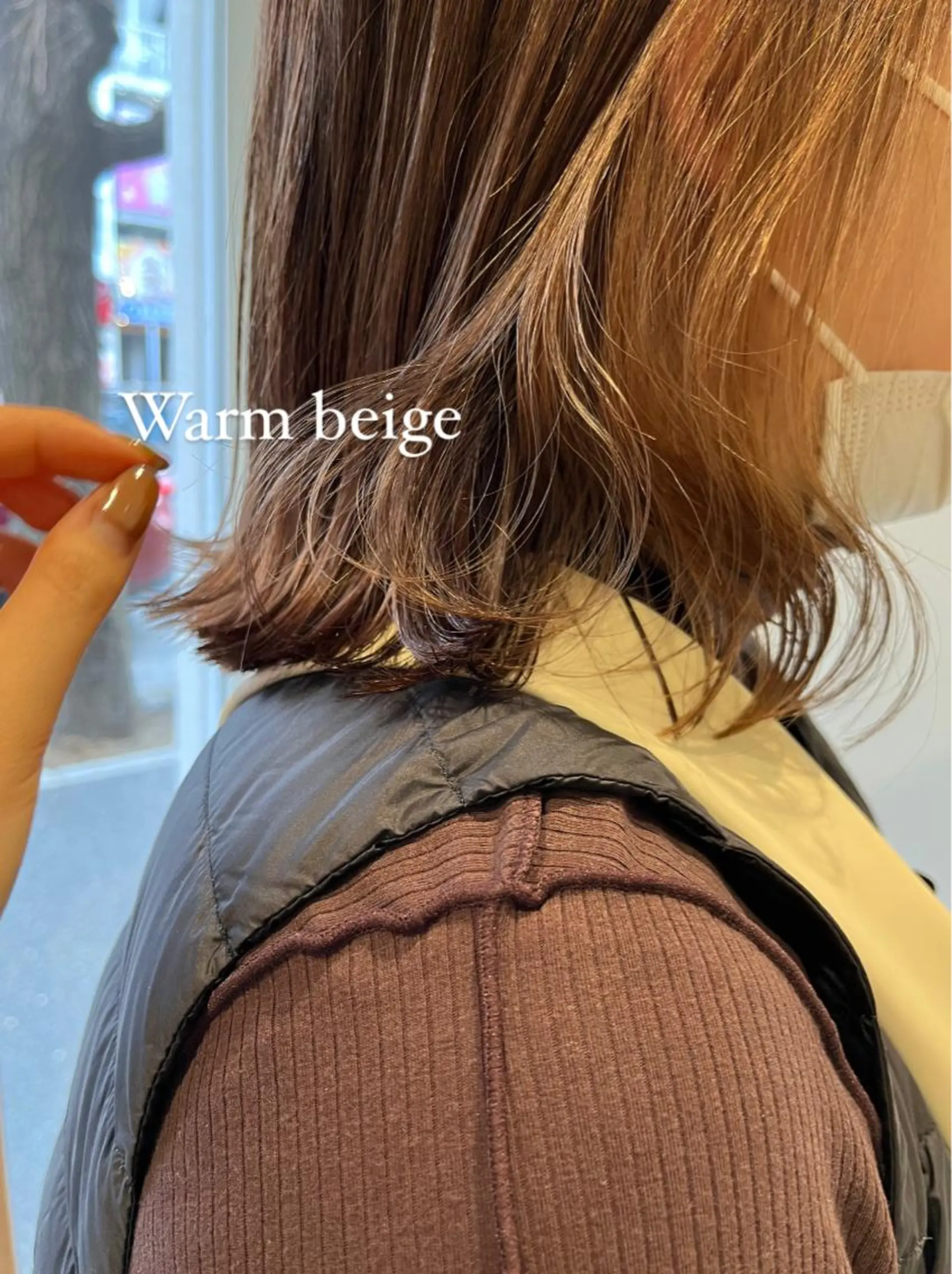 ミディアム カラー murai airiのヘアスタイル