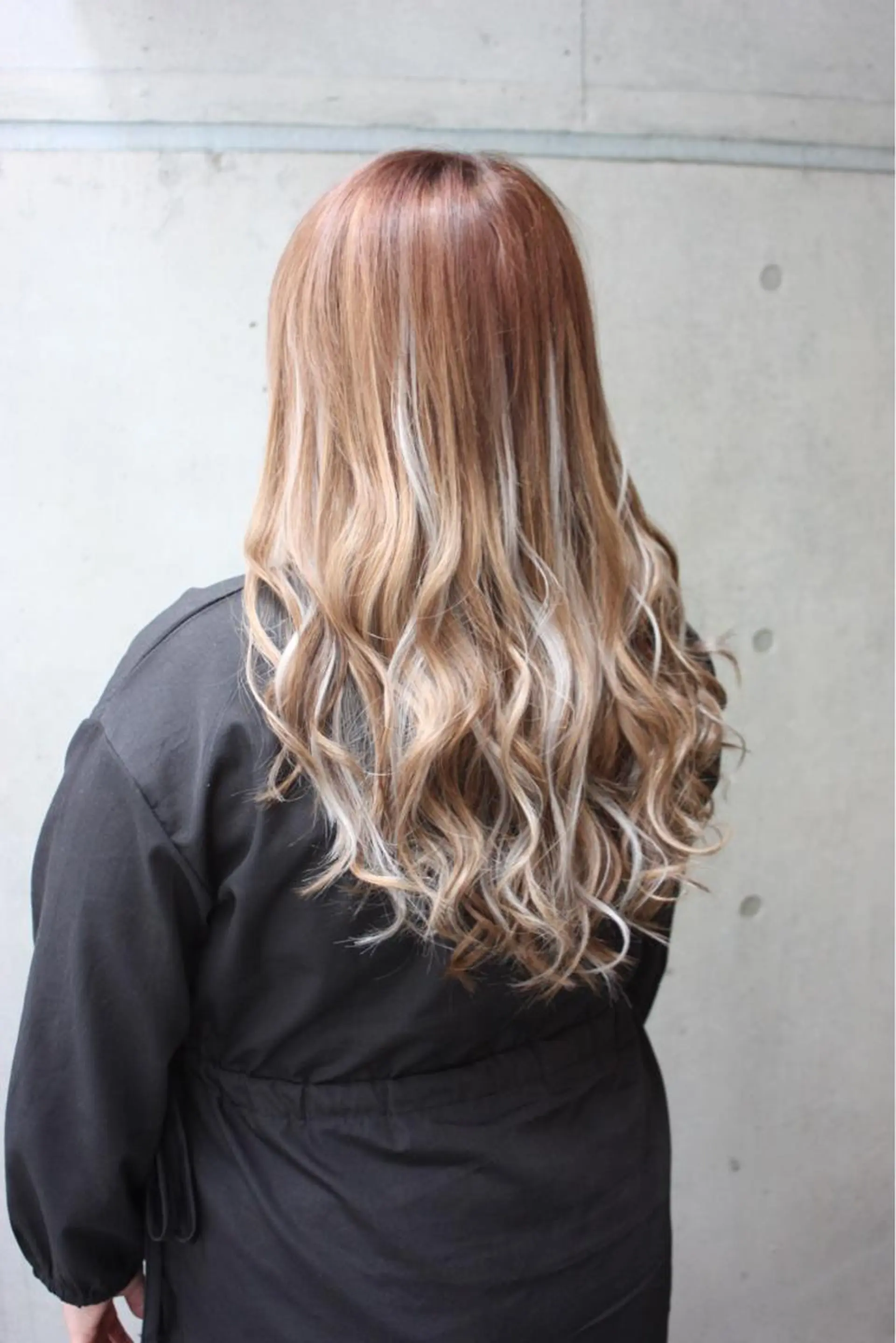 ロング カラー ショートボブ シールエクステ ボブ エクステ ロング エクステ 是枝 さくらのヘアスタイル