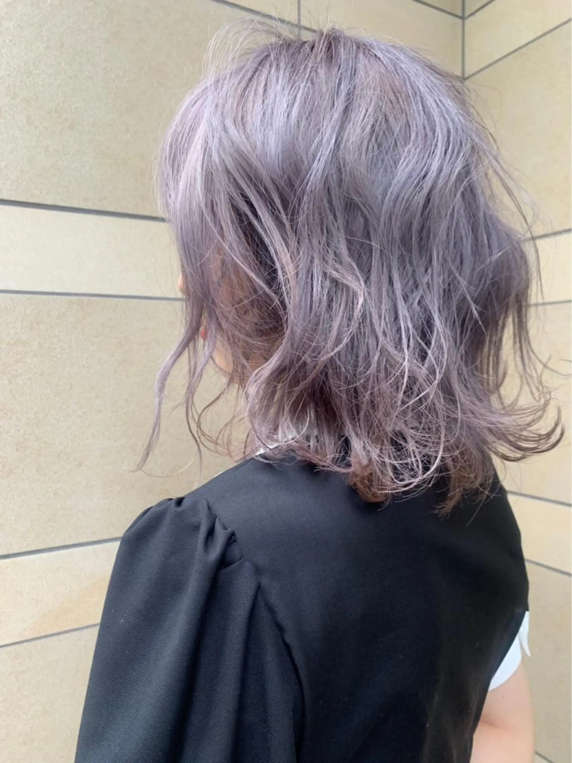 ミディアム メンズ縮毛矯正 ニュアンスパーマのヘアスタイル