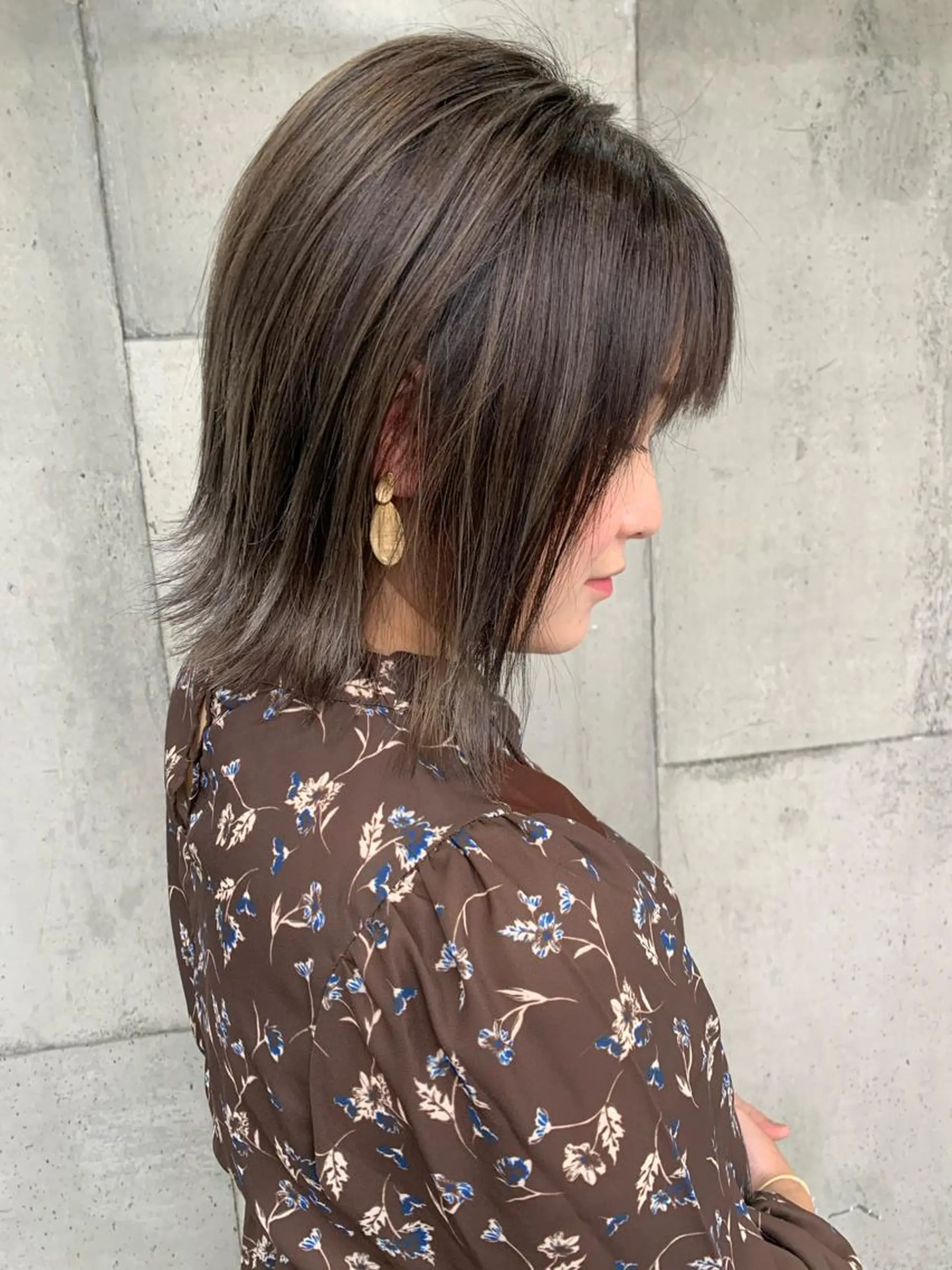 ミディアム カラー Mikuri 【Little】のヘアスタイル