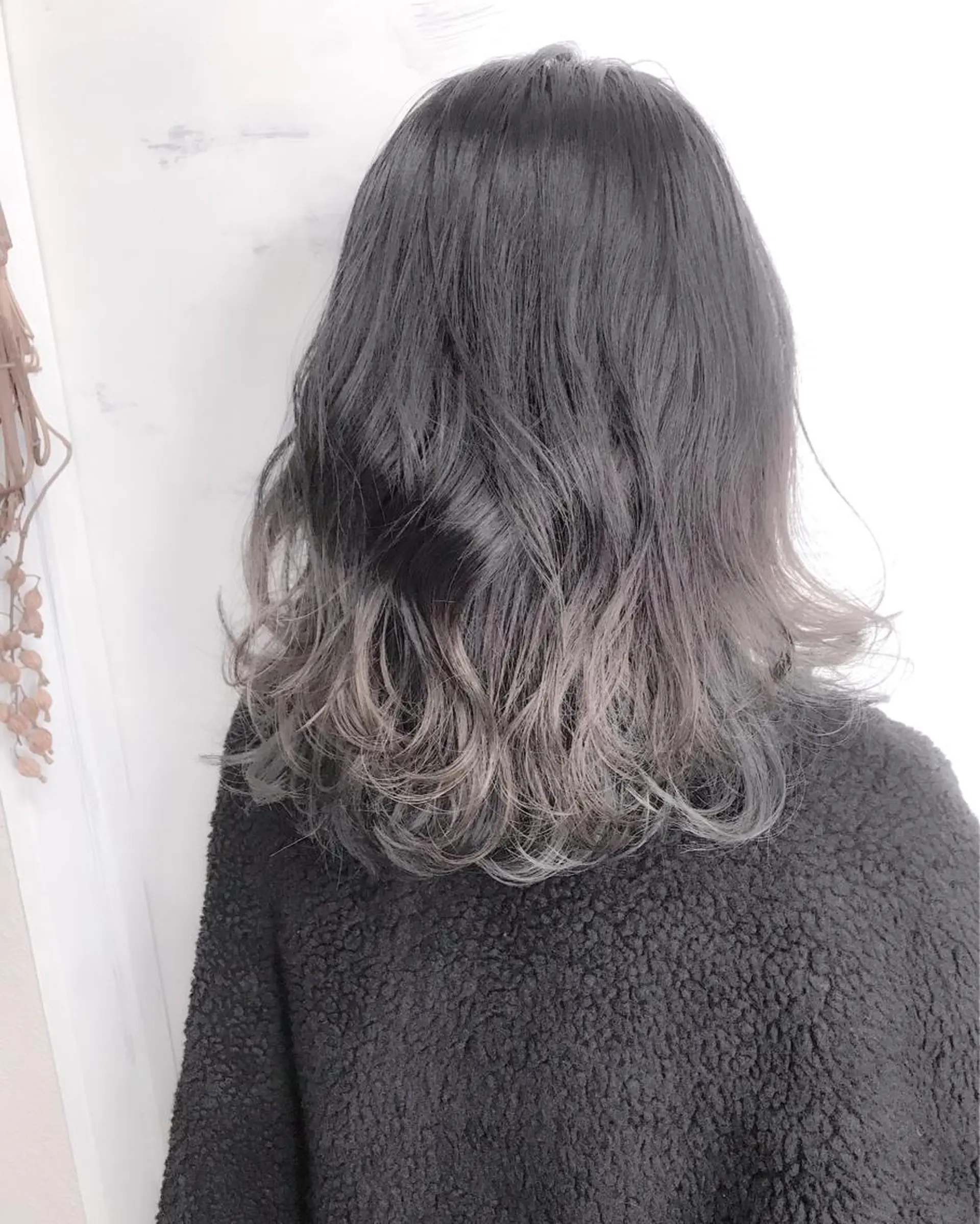 ミディアム カラー グラデーションカラー カット ヘアカラー BOX mico.のヘアスタイル