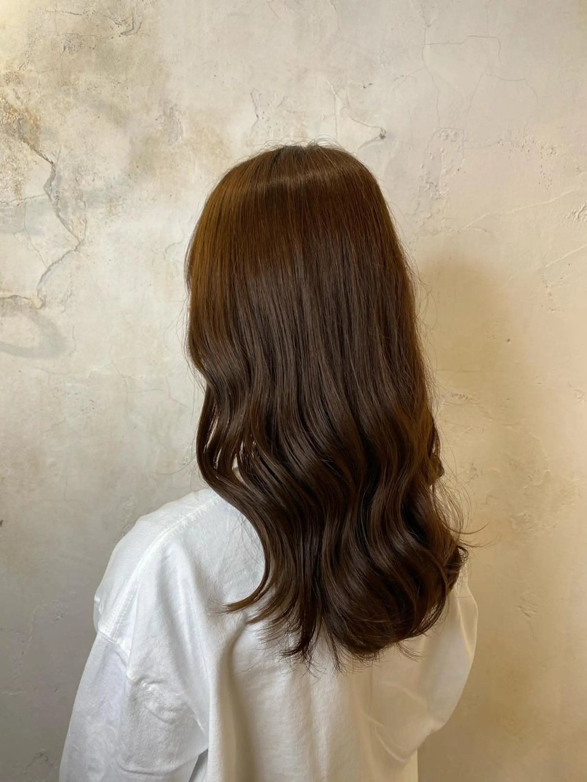 セミロング カラー 【透明感カラー】 harunaのヘアスタイル