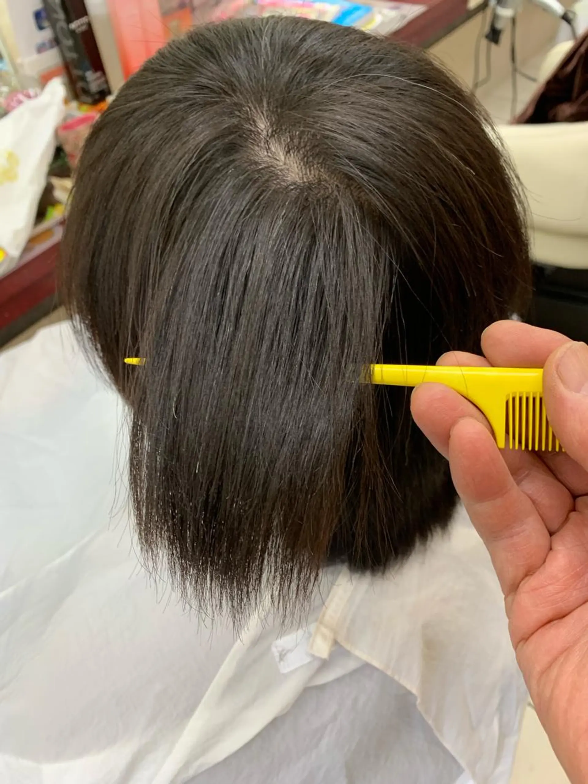 ミディアム 竹内 英明のヘアスタイル