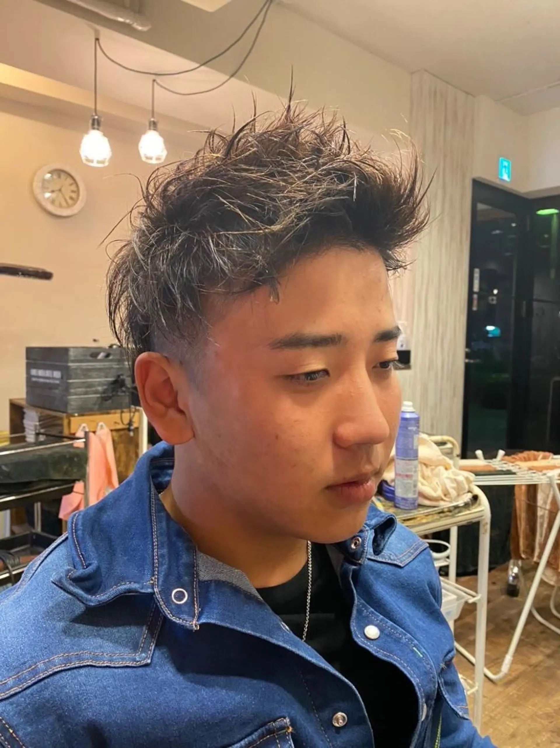 メンズ ハヤシカズキ/カラー ✂/メンズパーマのヘアスタイル