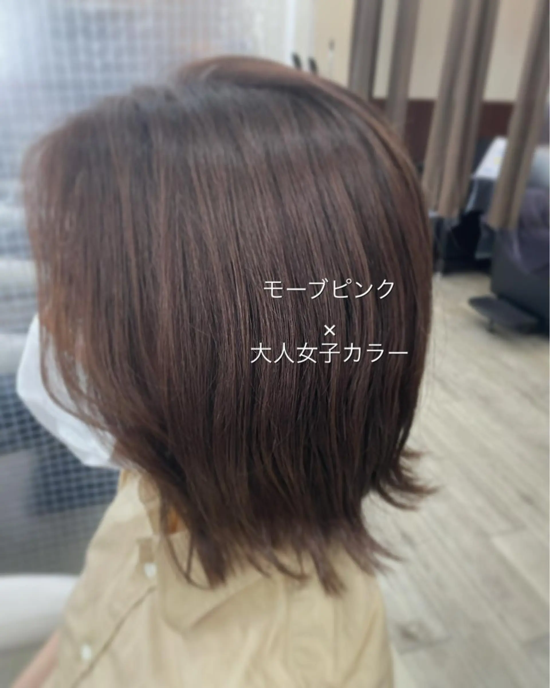 ミディアム いけがみ ゆかなのヘアスタイル