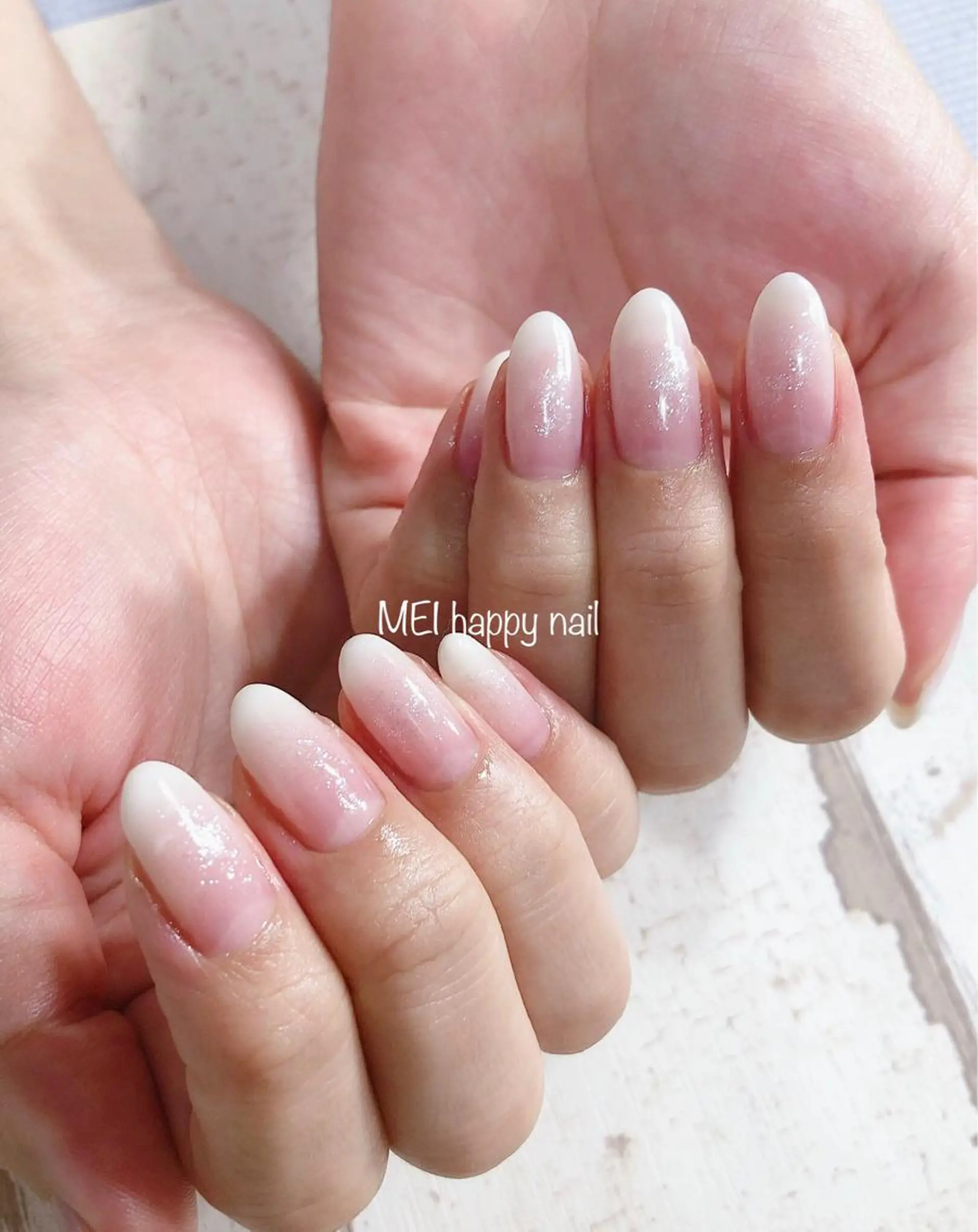 ネイル ラメ(グリッター) 北浦和 自爪育成ケアのネイルデザイン