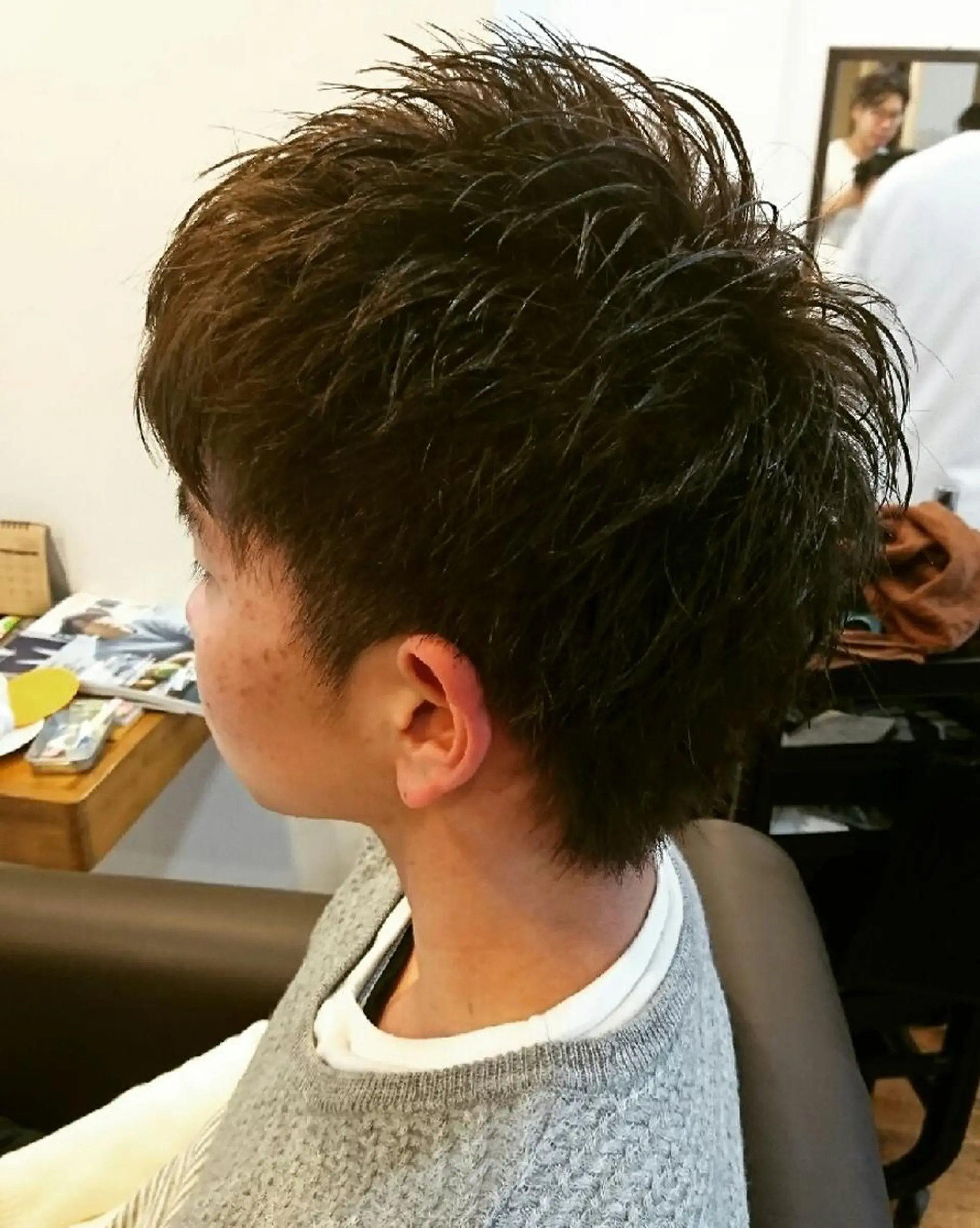 ショート メンズ 川端 智治のヘアスタイル