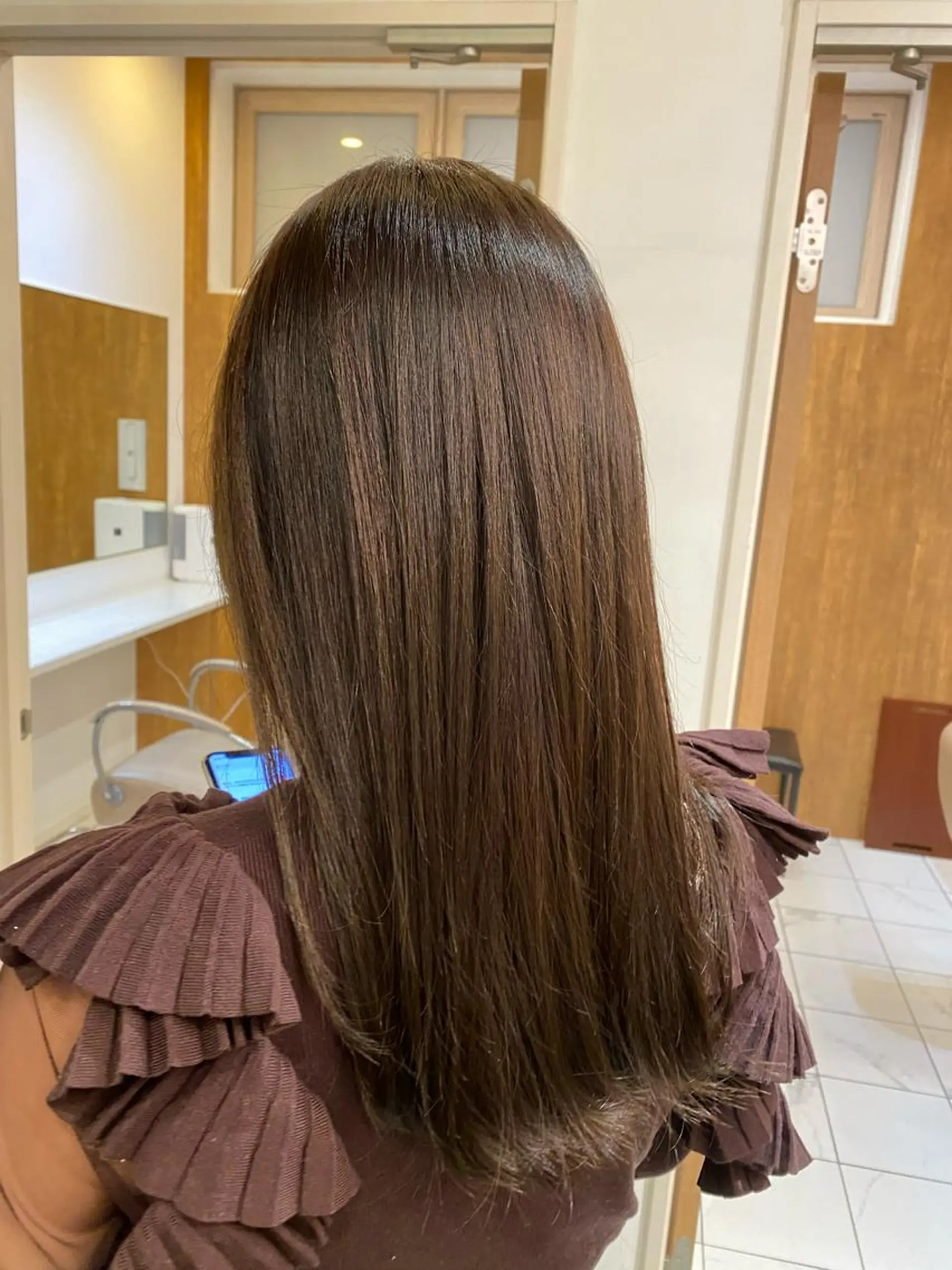 ロング カラー ヘアカラー 門崎未依/レイヤー/ メンズカット🪿🌼のヘアスタイル