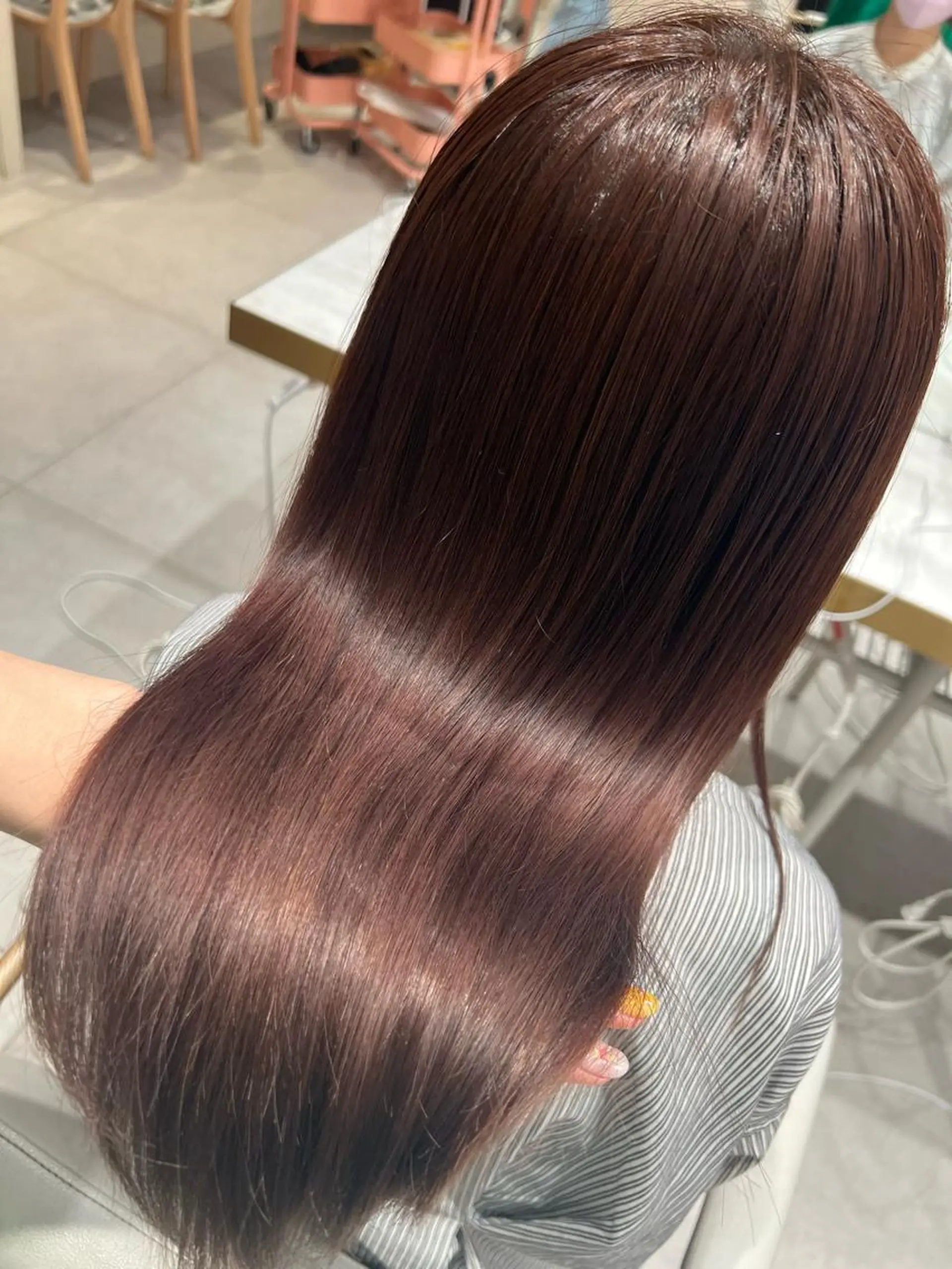 カラー レイヤー/顔周り /韓国ヘア/TAKUのヘアスタイル