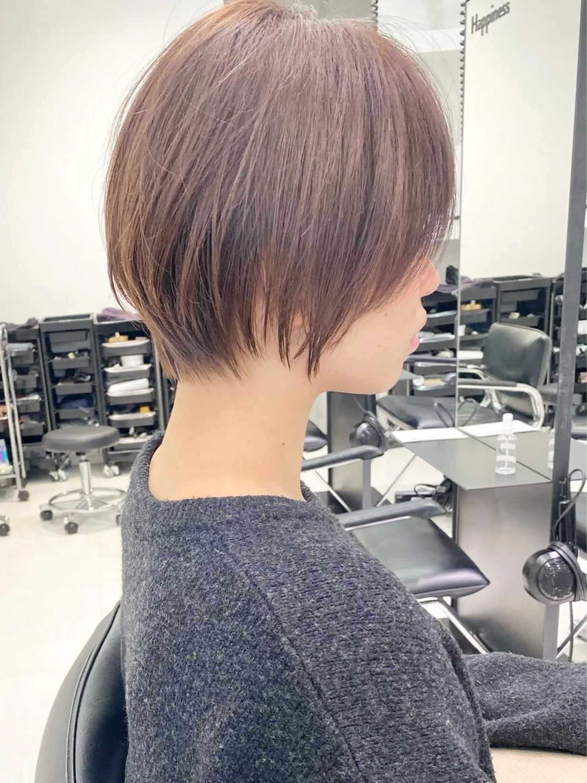 ショート カラー ヘアアレンジ 似合わせ専門美容師 なかじまのヘアスタイル