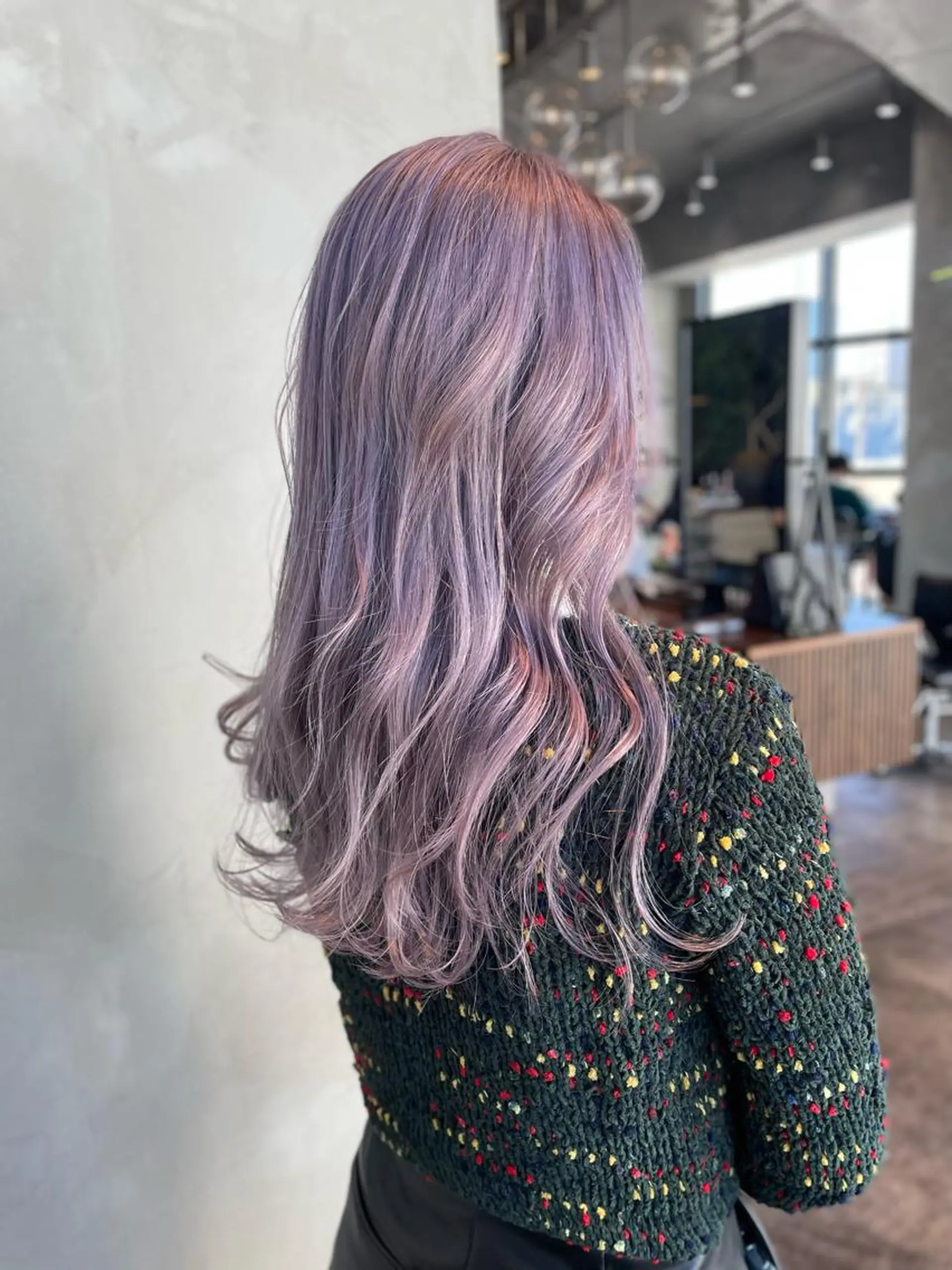 ミディアム カラー 韓国ヘア 店長NEGIのヘアスタイル