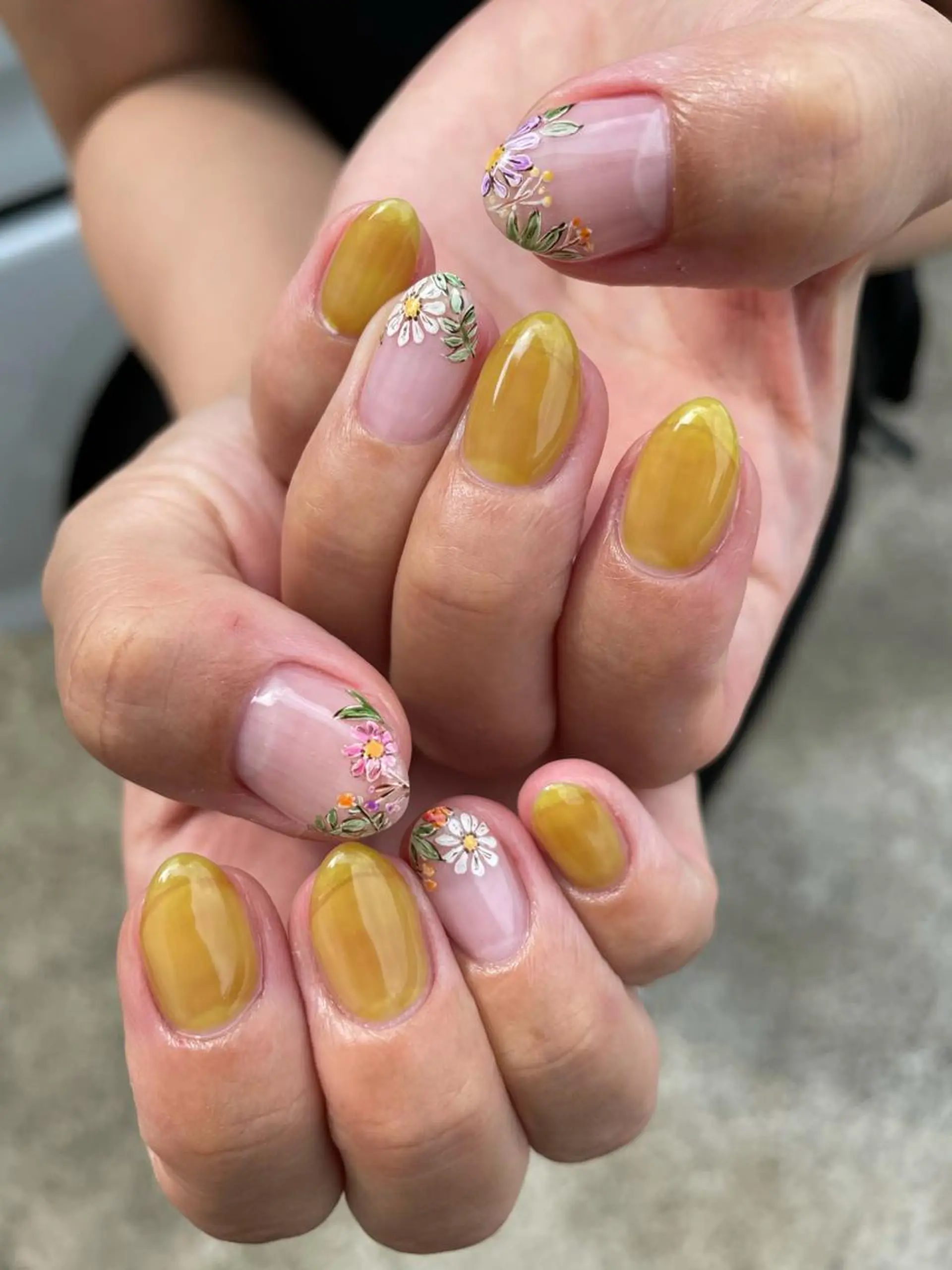 ネイル フレンチネイル ハンドネイル kipinail 川﨑えりかのネイルデザイン