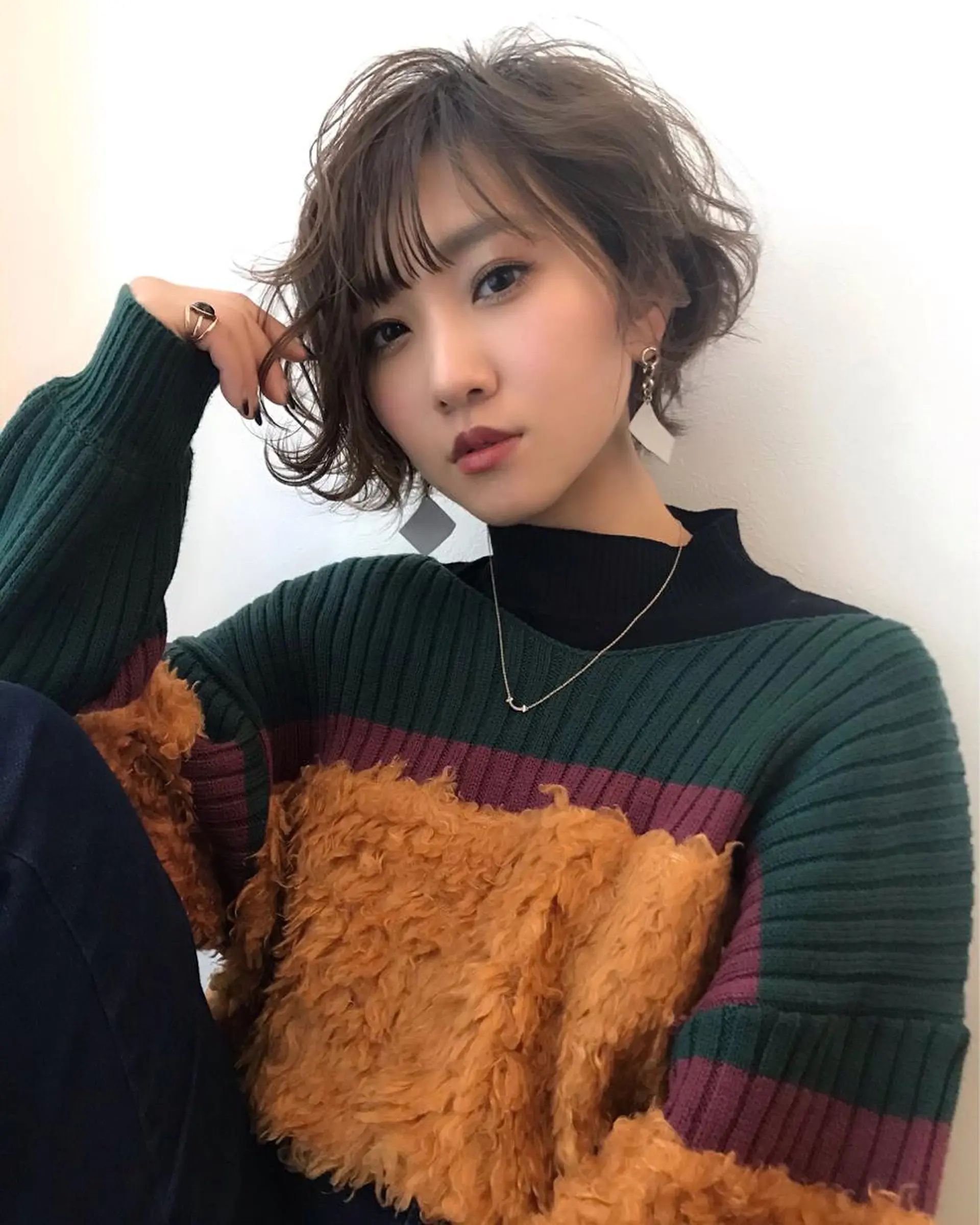 ショート カット ヘアカラー トリートメント 酸性ストレート/ブリ ーチなし/中村 匠のヘアスタイル