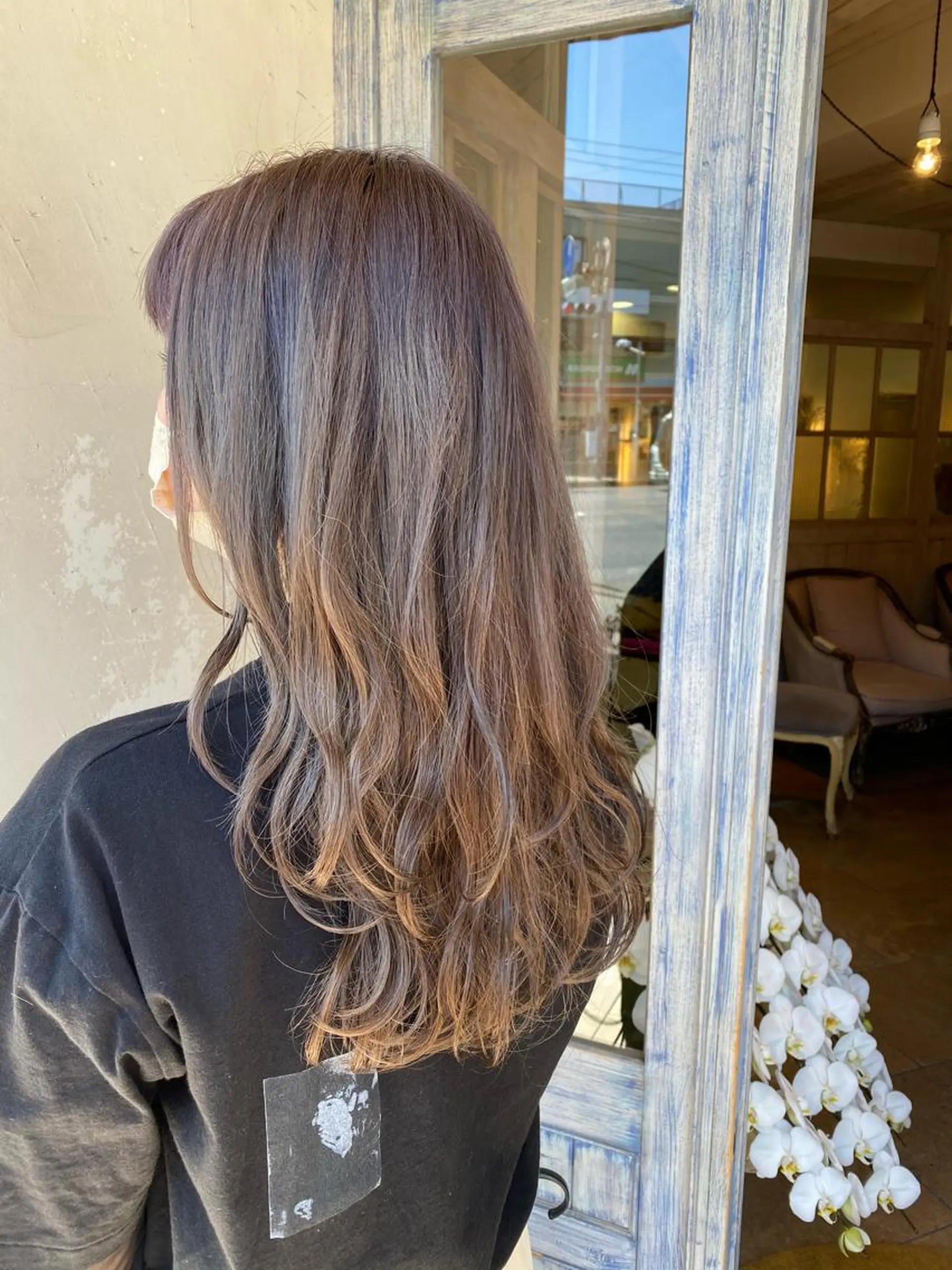 ロング 井上 日菜乃のヘアスタイル