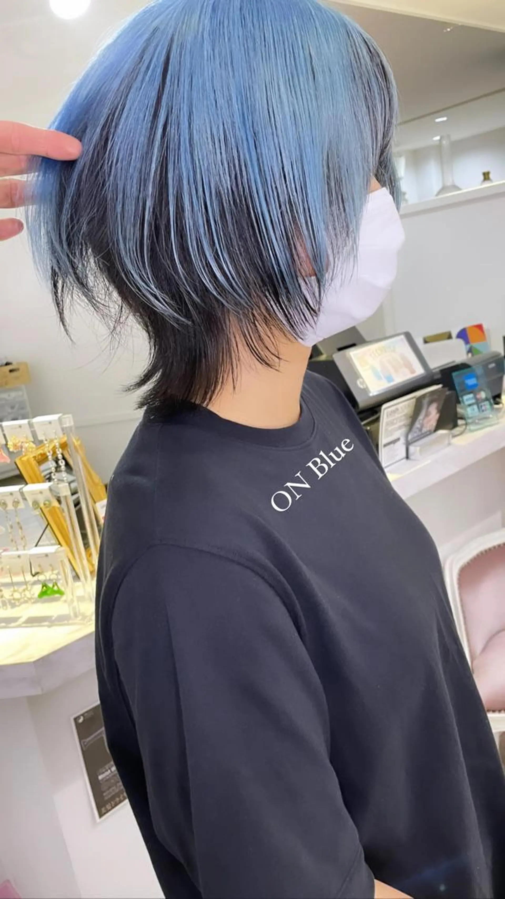 ショート ヘアカラー トリートメント Lit.豊橋 夏目のヘアスタイル