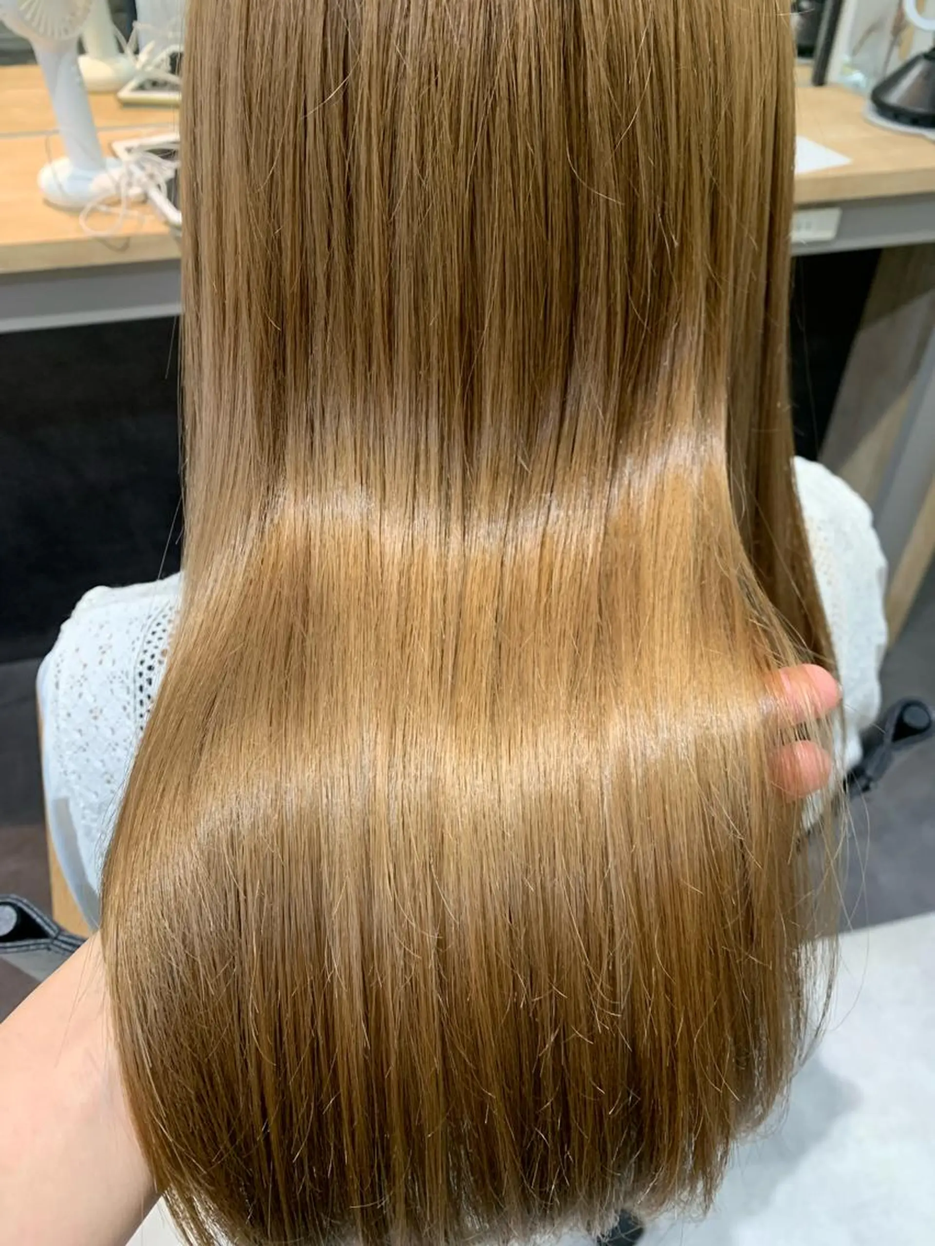 ロング 髪質改善 トリートメント トリートメント hub hair レイヤー/透明感のヘアスタイル