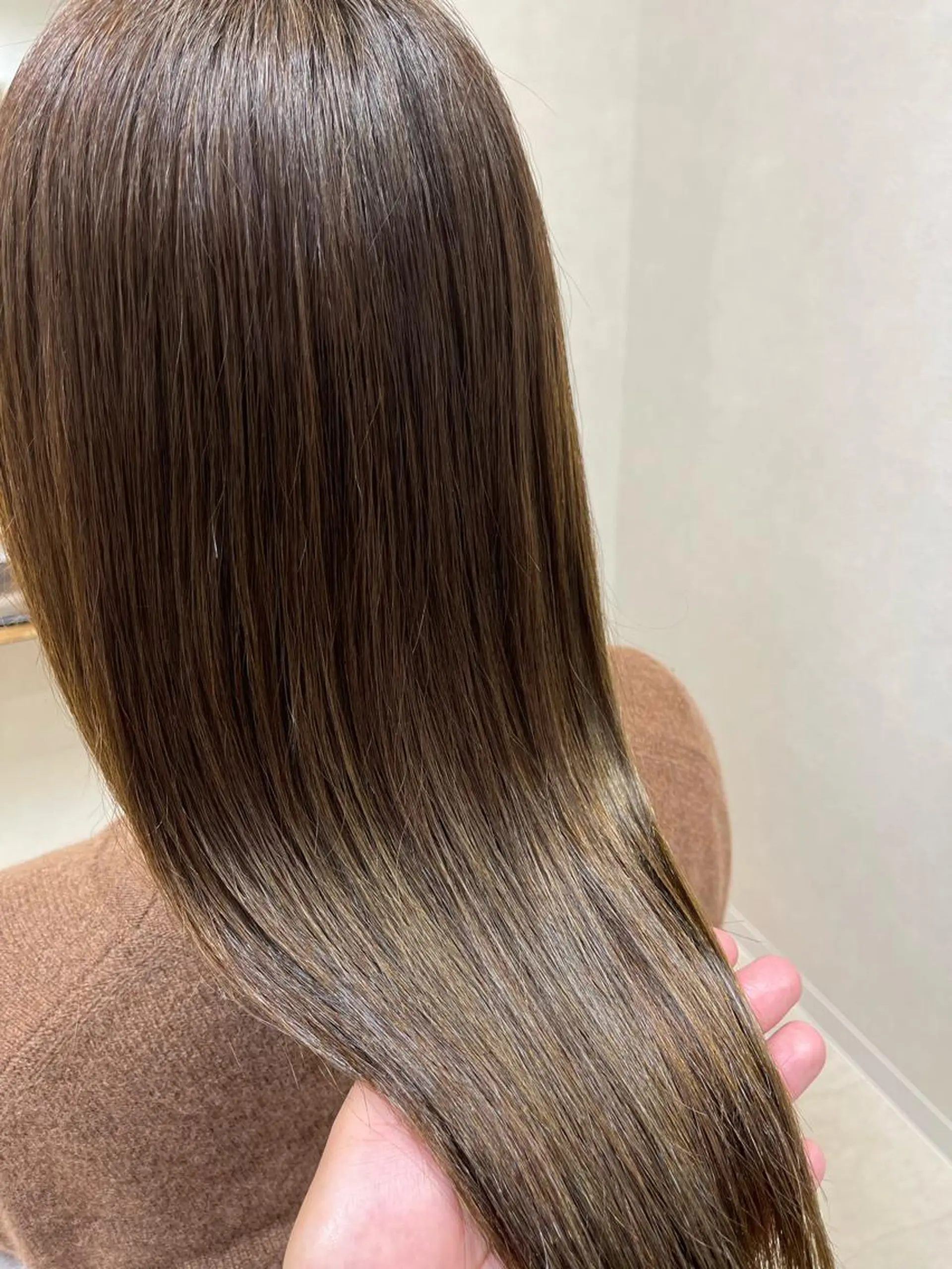 セミロング カラー カット ヘアカラー 縮毛矯正 池田 雄太 ✨美髪縮毛矯正✨のヘアスタイル