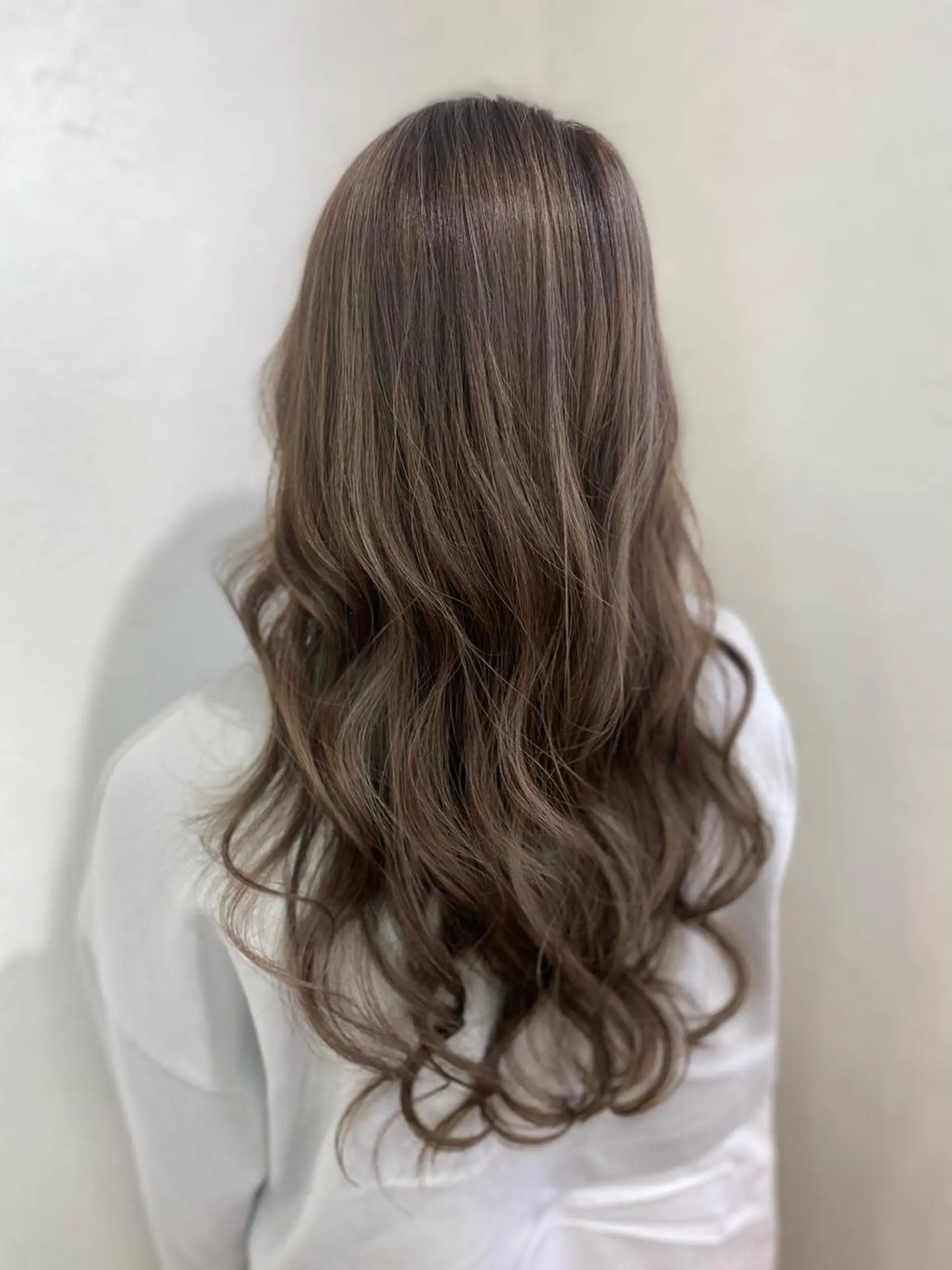 ロング ハイライト ヘアカラー トリートメント 💓永坂　美由紀💓 Aujuaソムリエのヘアスタイル