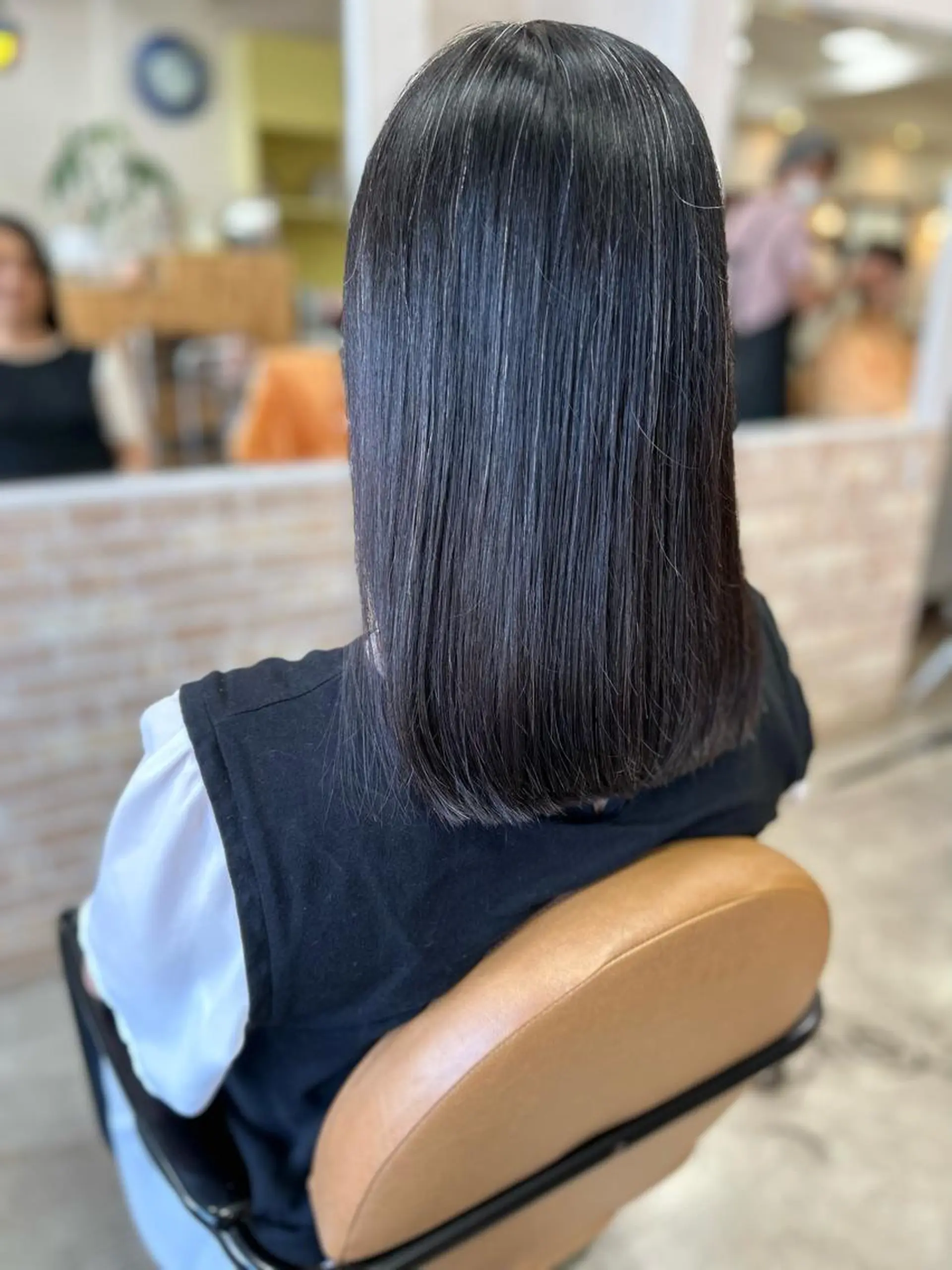 セミロング 水田 誠貴のヘアスタイル