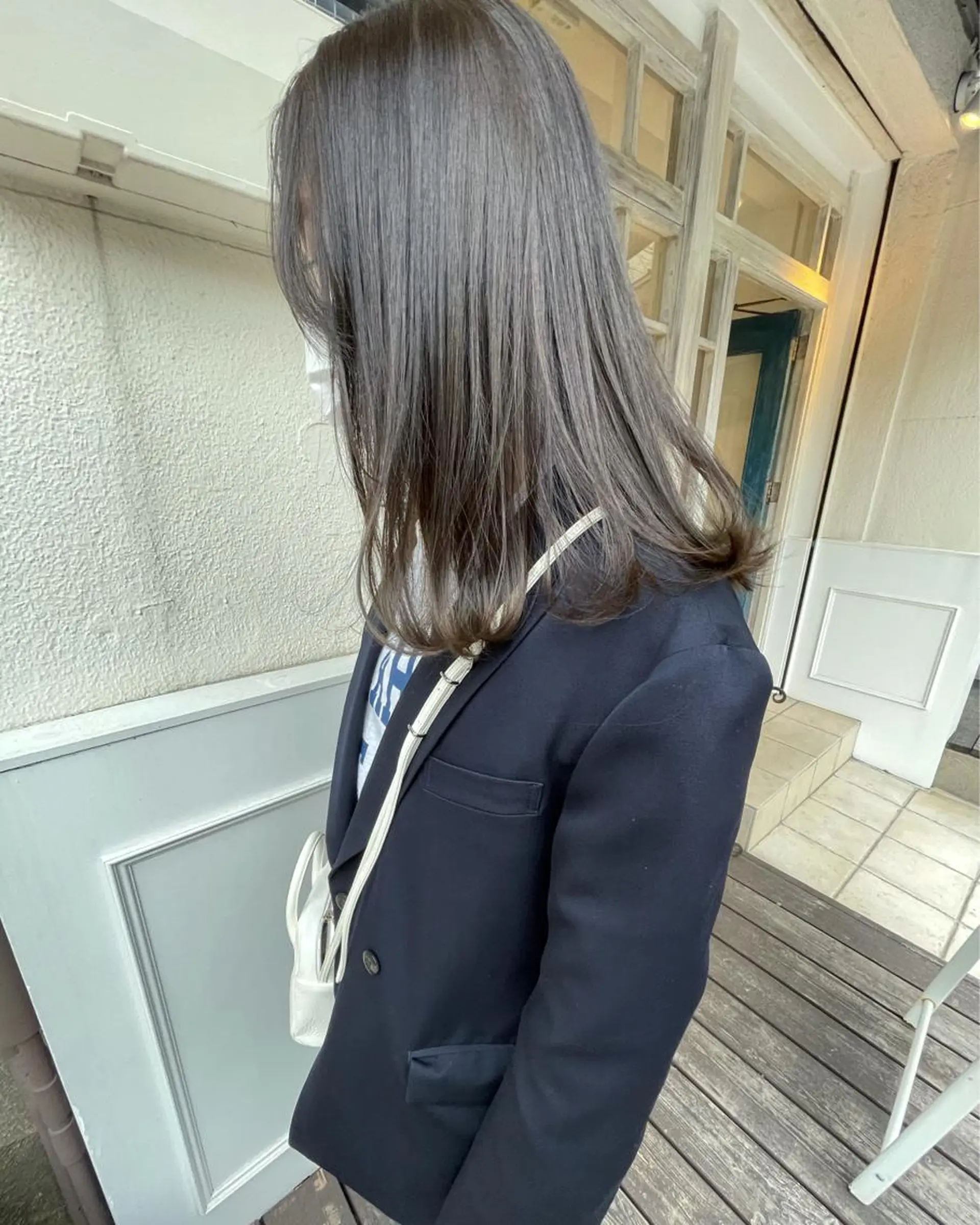 ミディアム カラー 🙃 透明感カラー/ボブのヘアスタイル